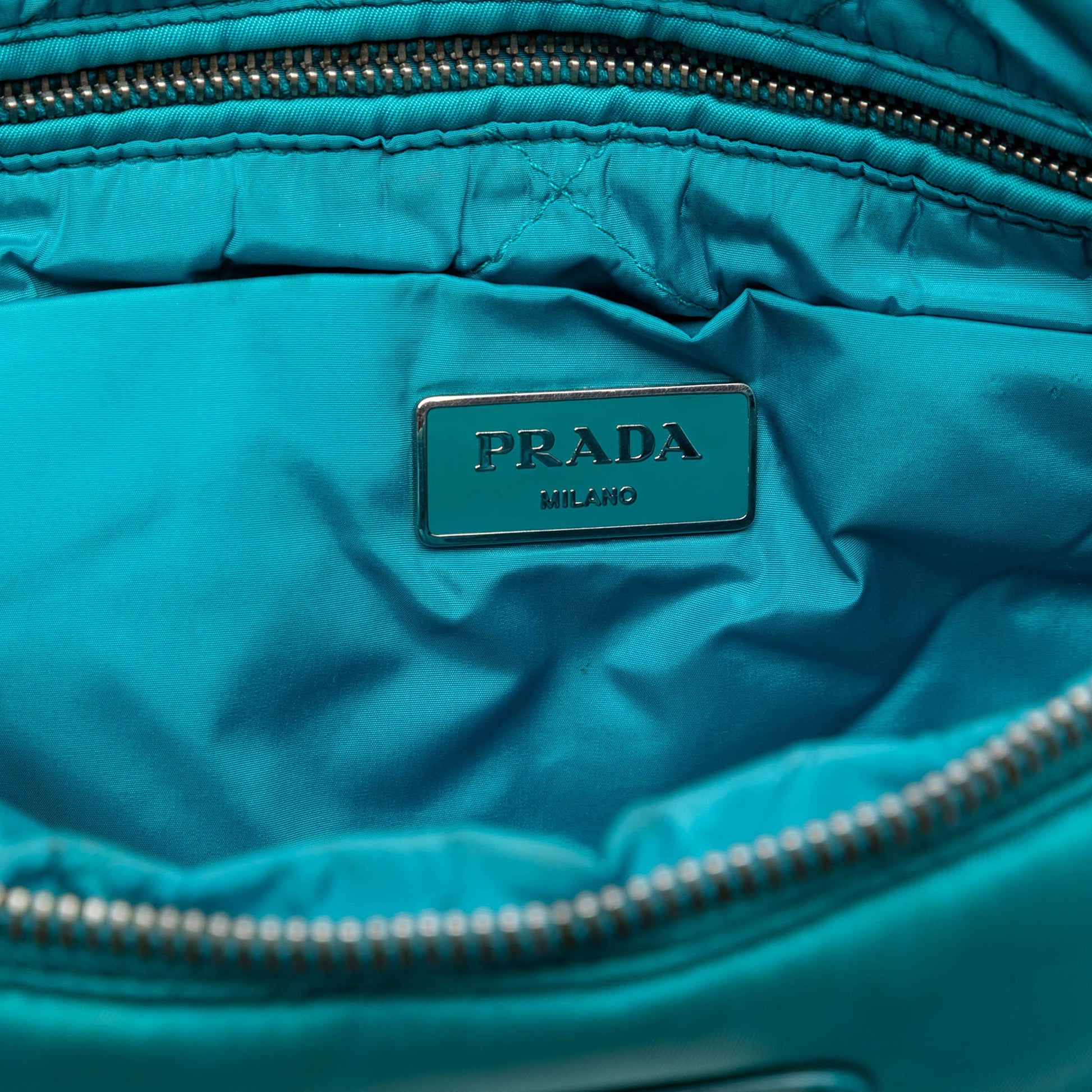 Prada Tessuto Bomber Clutch