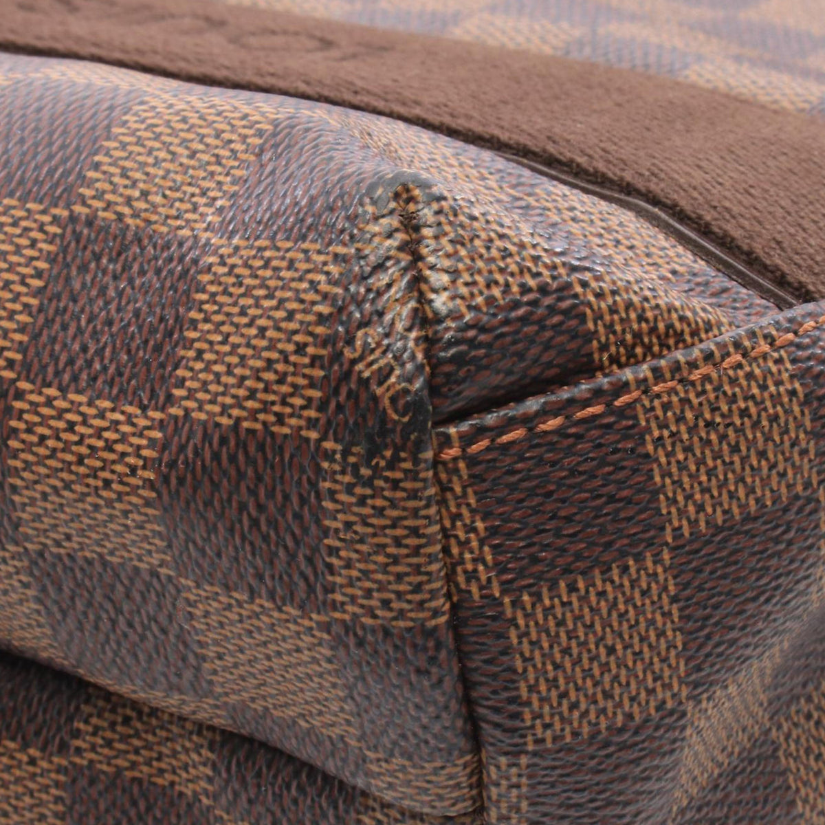 Louis Vuitton Damier Ebene Cabas Beaubourg — Brown