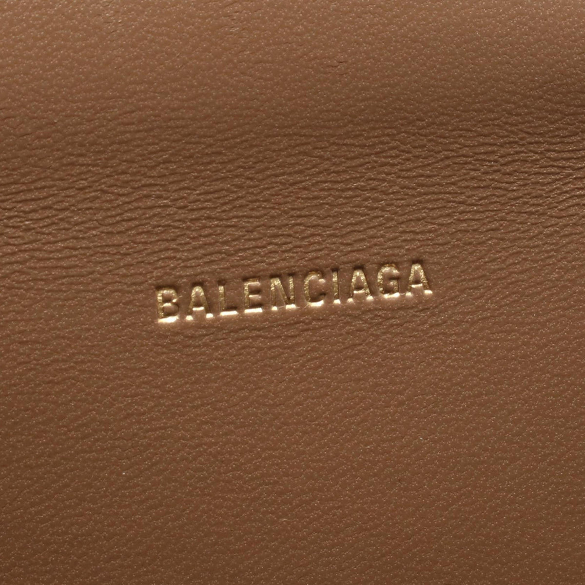 Balenciaga BB Monogram Coated Canvas Hourglass Top Handle Bag XS