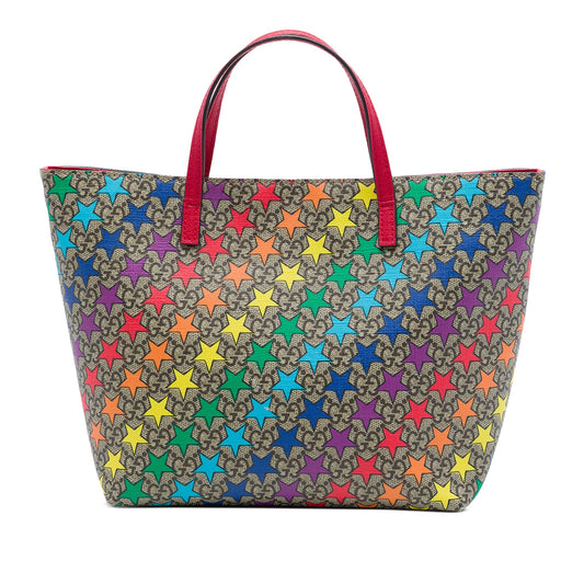 Gucci Childrens GG Supreme Stars Tote