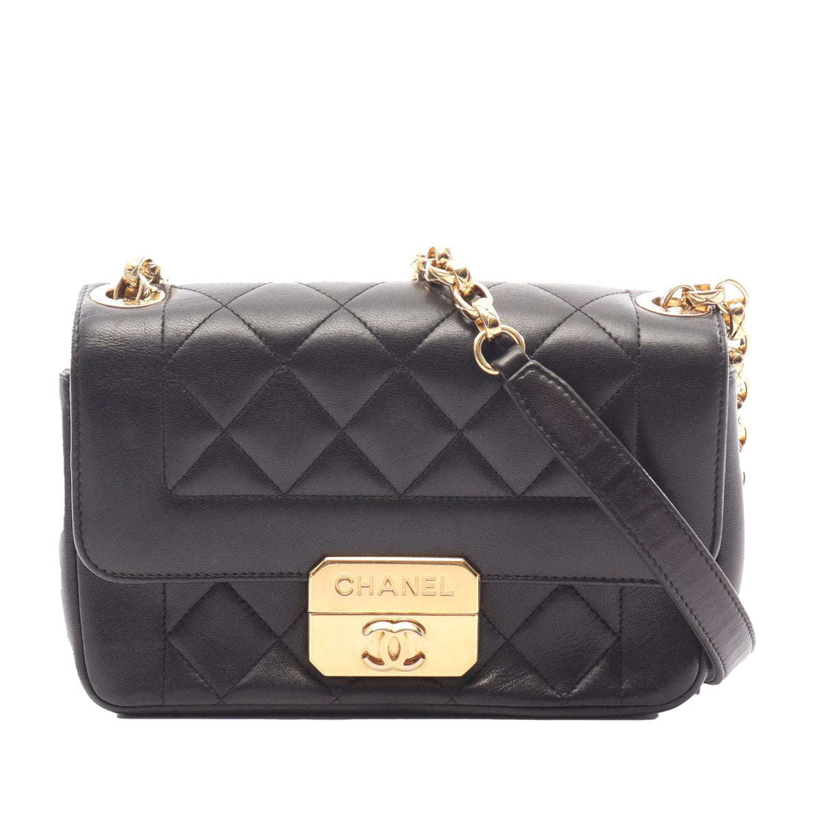 Chanel Mini Quilted Lambskin Chic With Me Flap