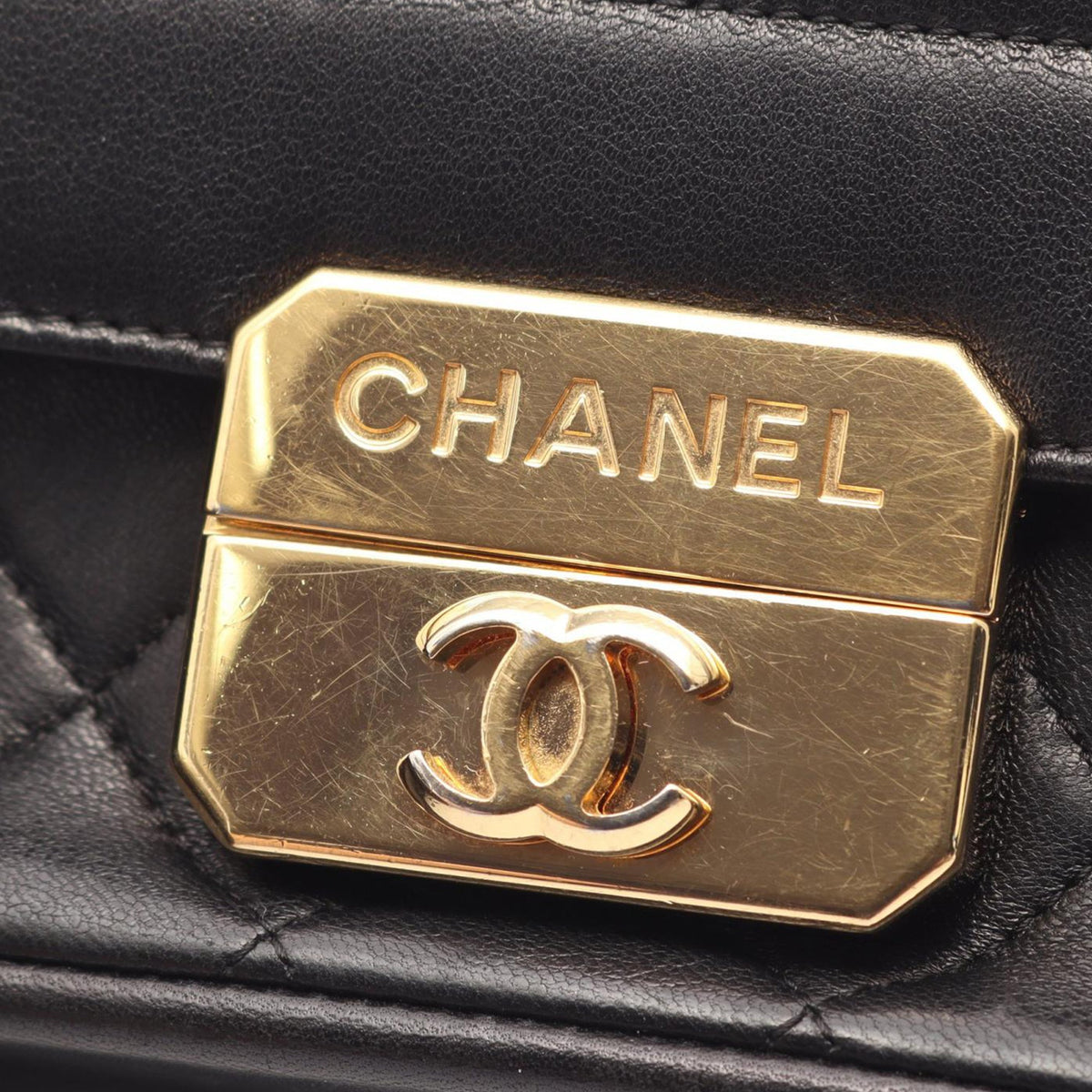 Chanel Mini Quilted Lambskin Chic With Me Flap