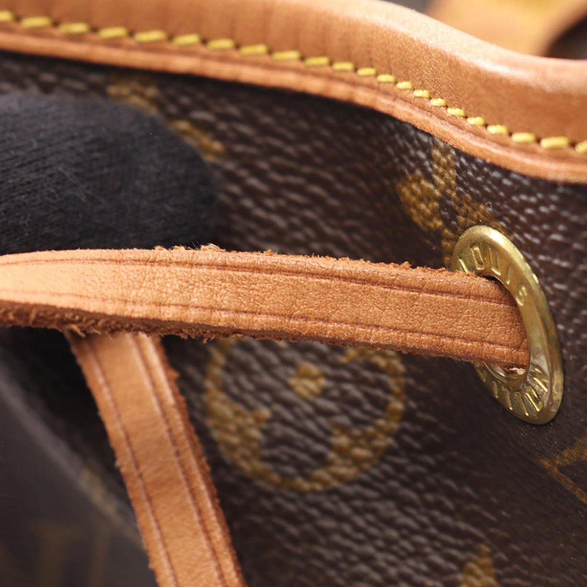 Louis Vuitton Monogram Mini Montsouris — Brown