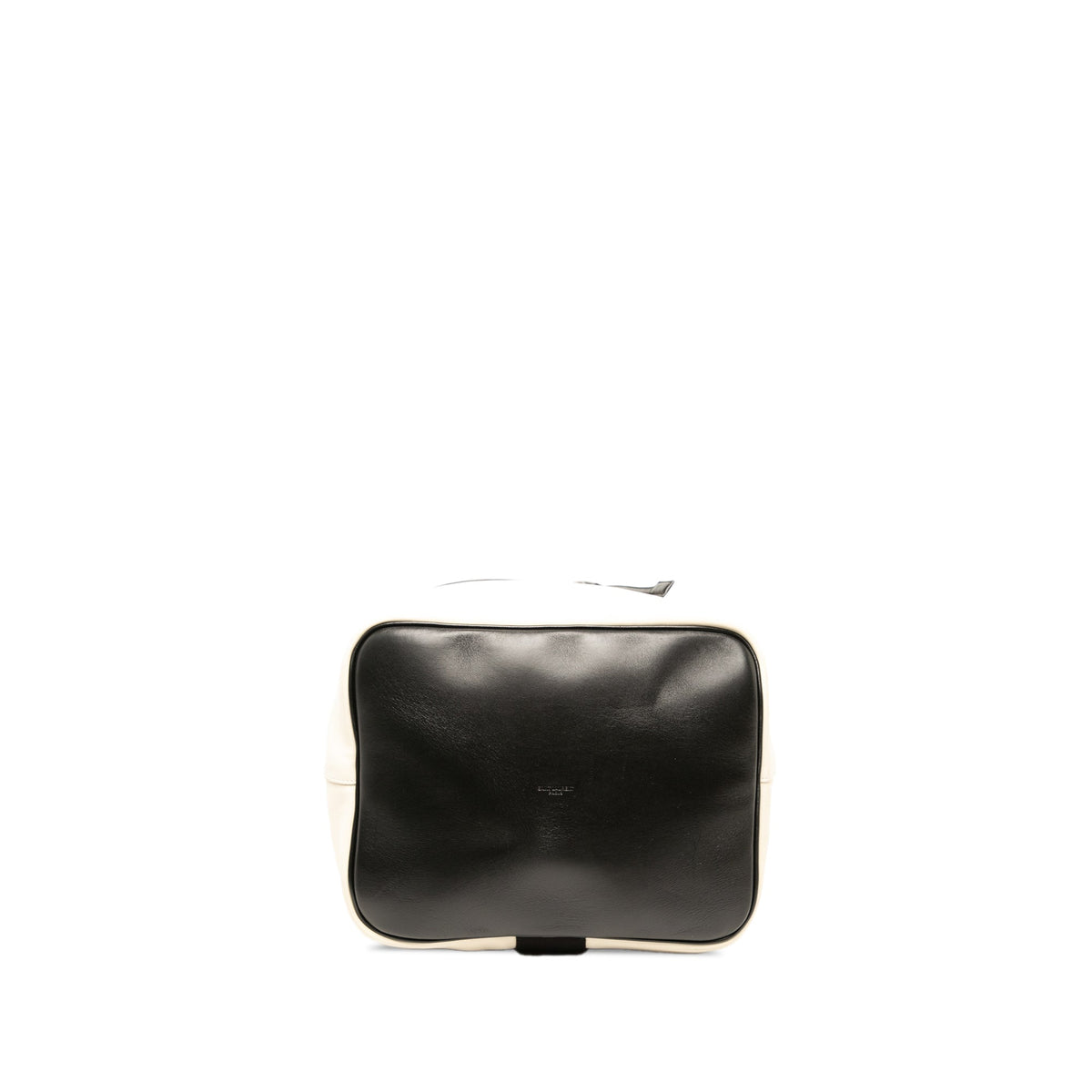 Saint Laurent Leather Rive Gauche Sling Bag — White