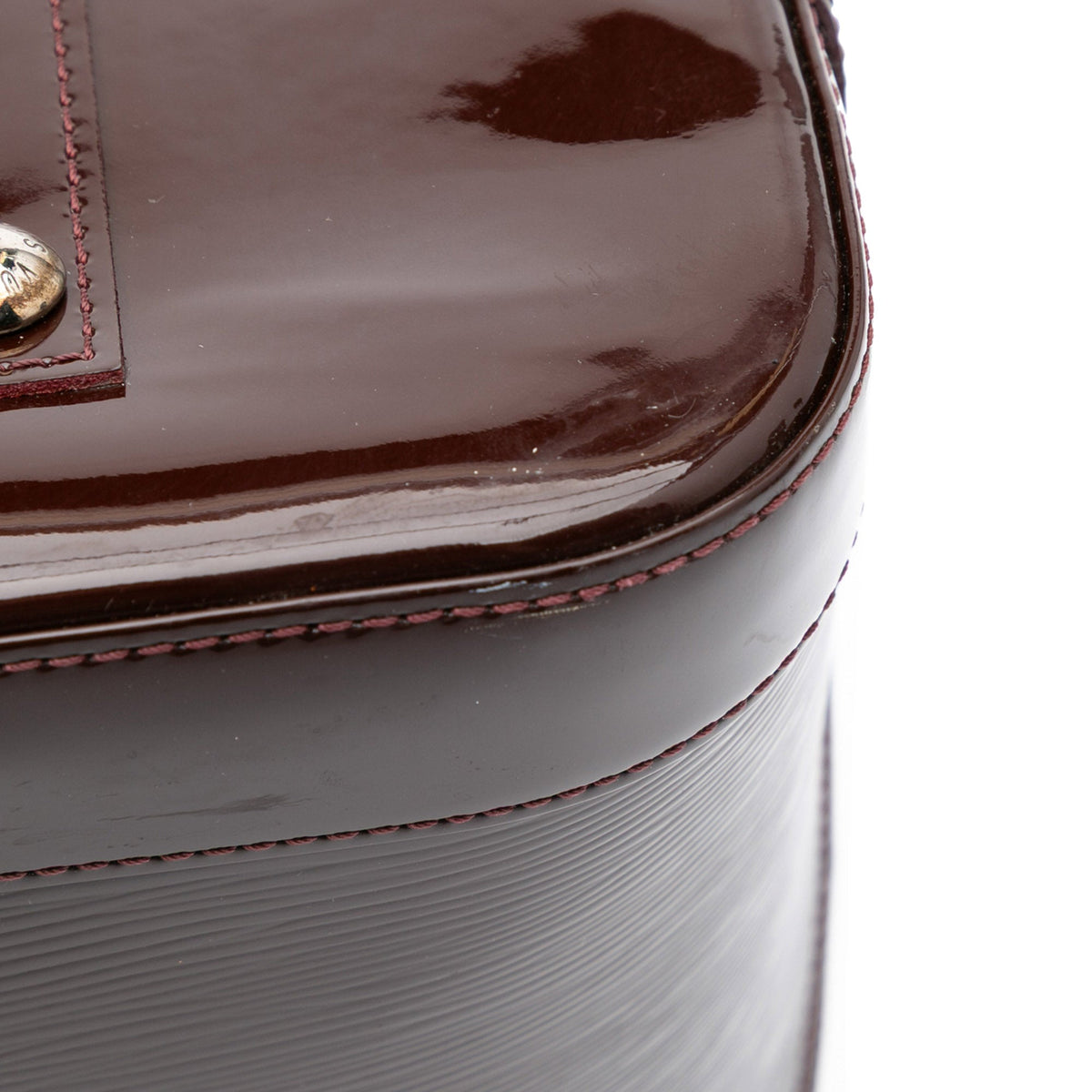 Louis Vuitton Electric Epi Alma GM — Red
