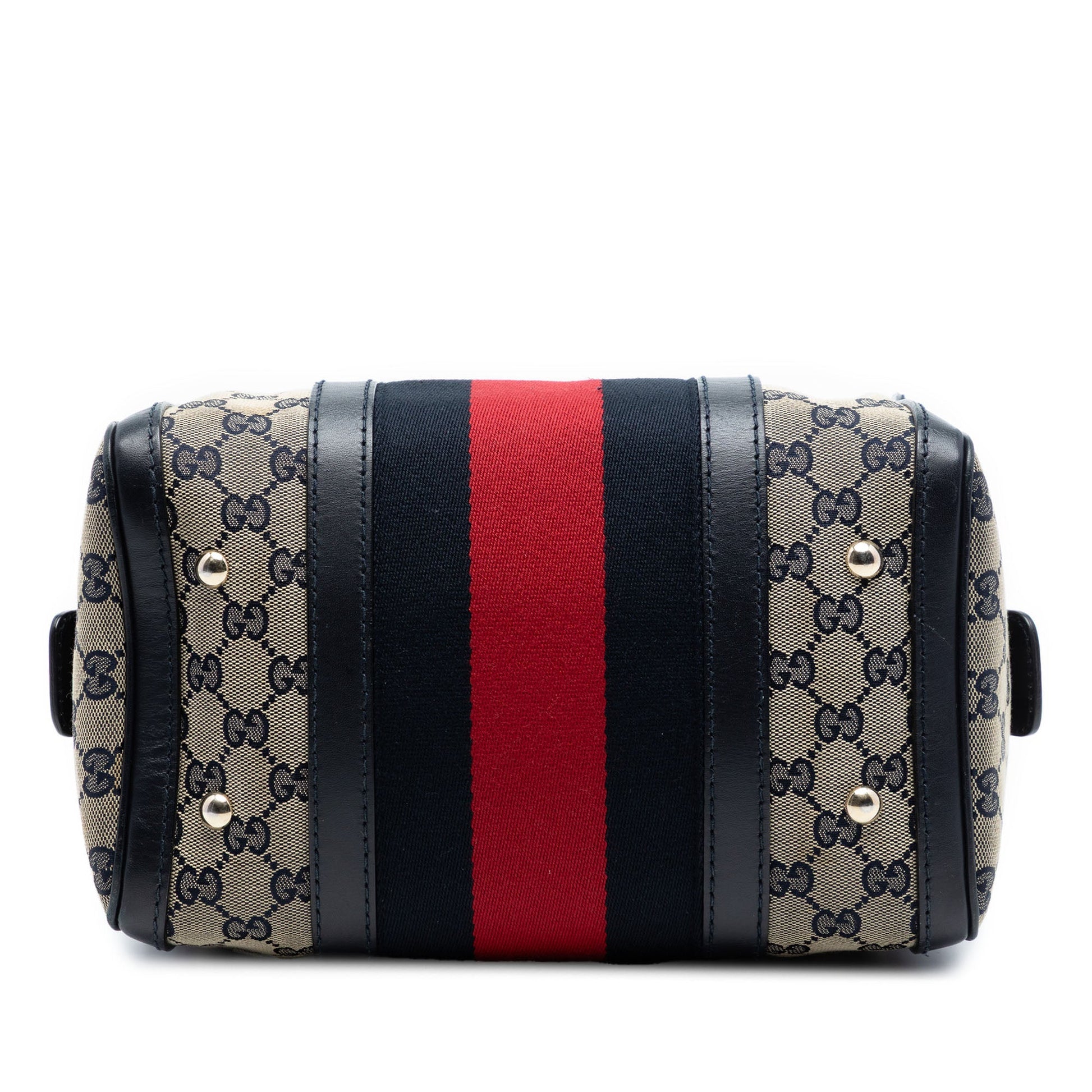 Gucci Small GG Canvas Web Joy Boston Bag