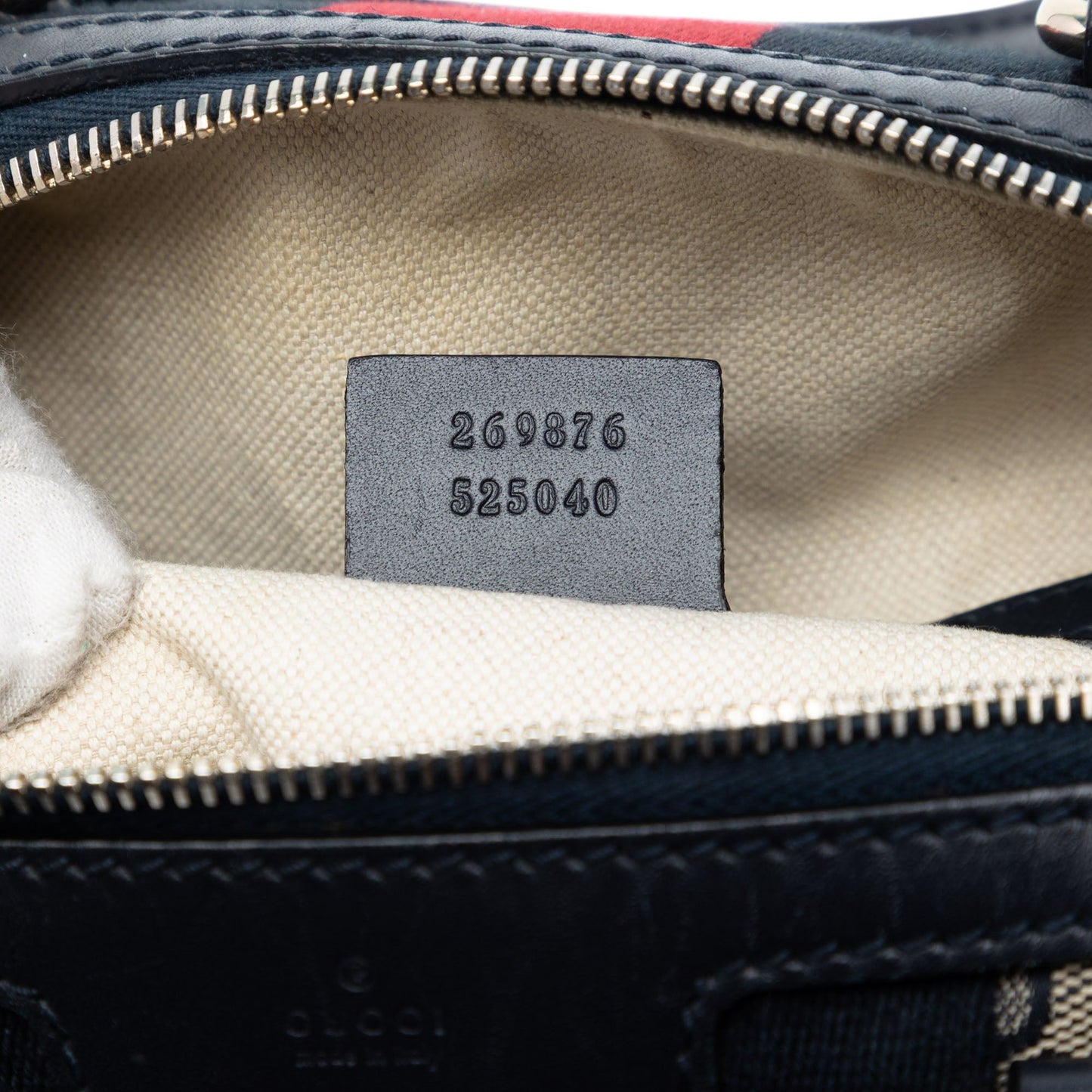 Gucci Small GG Canvas Web Joy Boston Bag