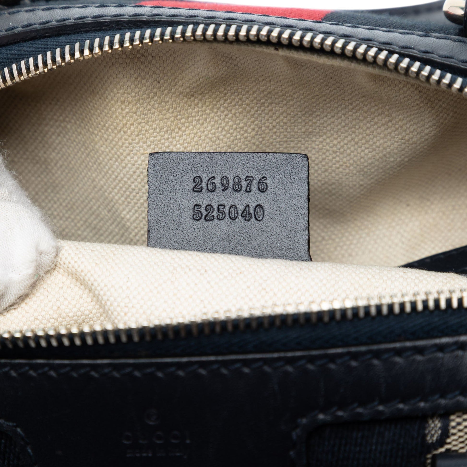 Gucci Small GG Canvas Web Joy Boston Bag
