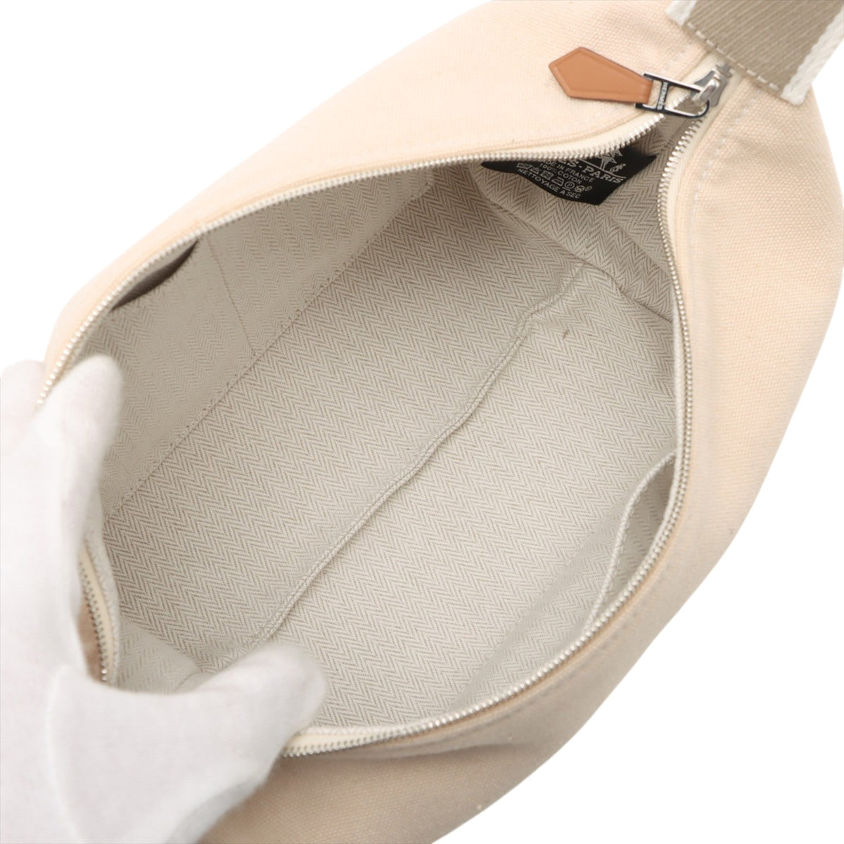 Hermès Small Toile Bride A Brac Case