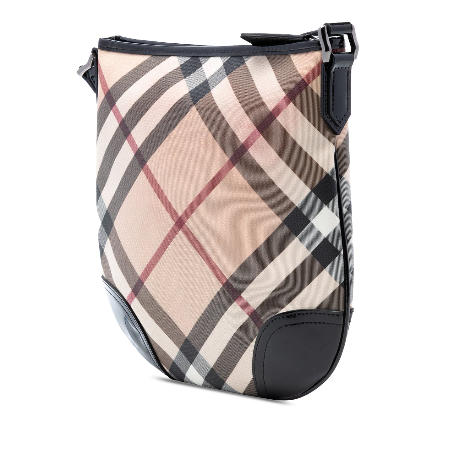 Burberry Supernova Check Coated Canvas Dryden Crossbody