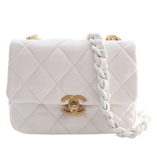 Chanel Mini Quilted Lambskin Candy Chain Flap