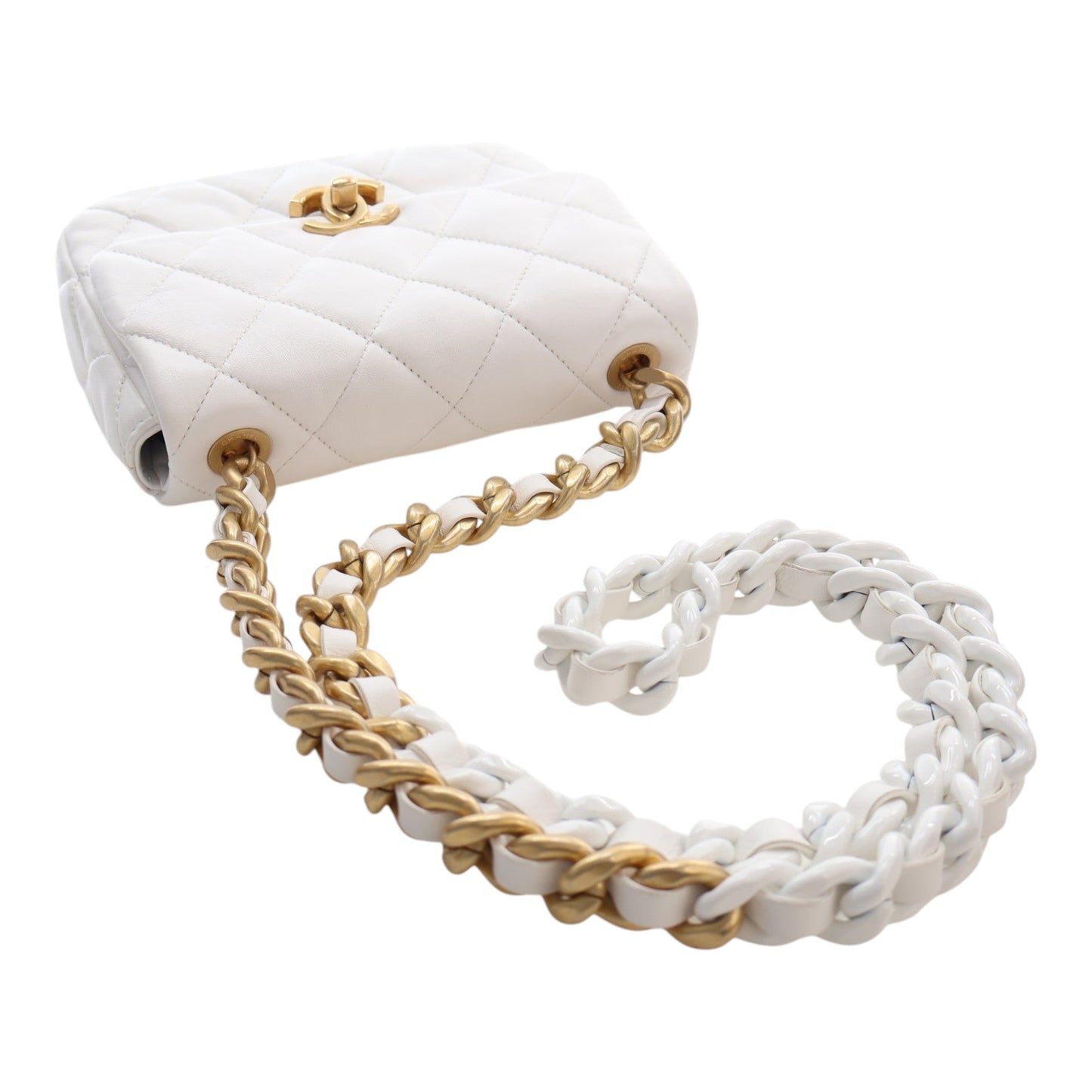 Chanel Mini Quilted Lambskin Candy Chain Flap