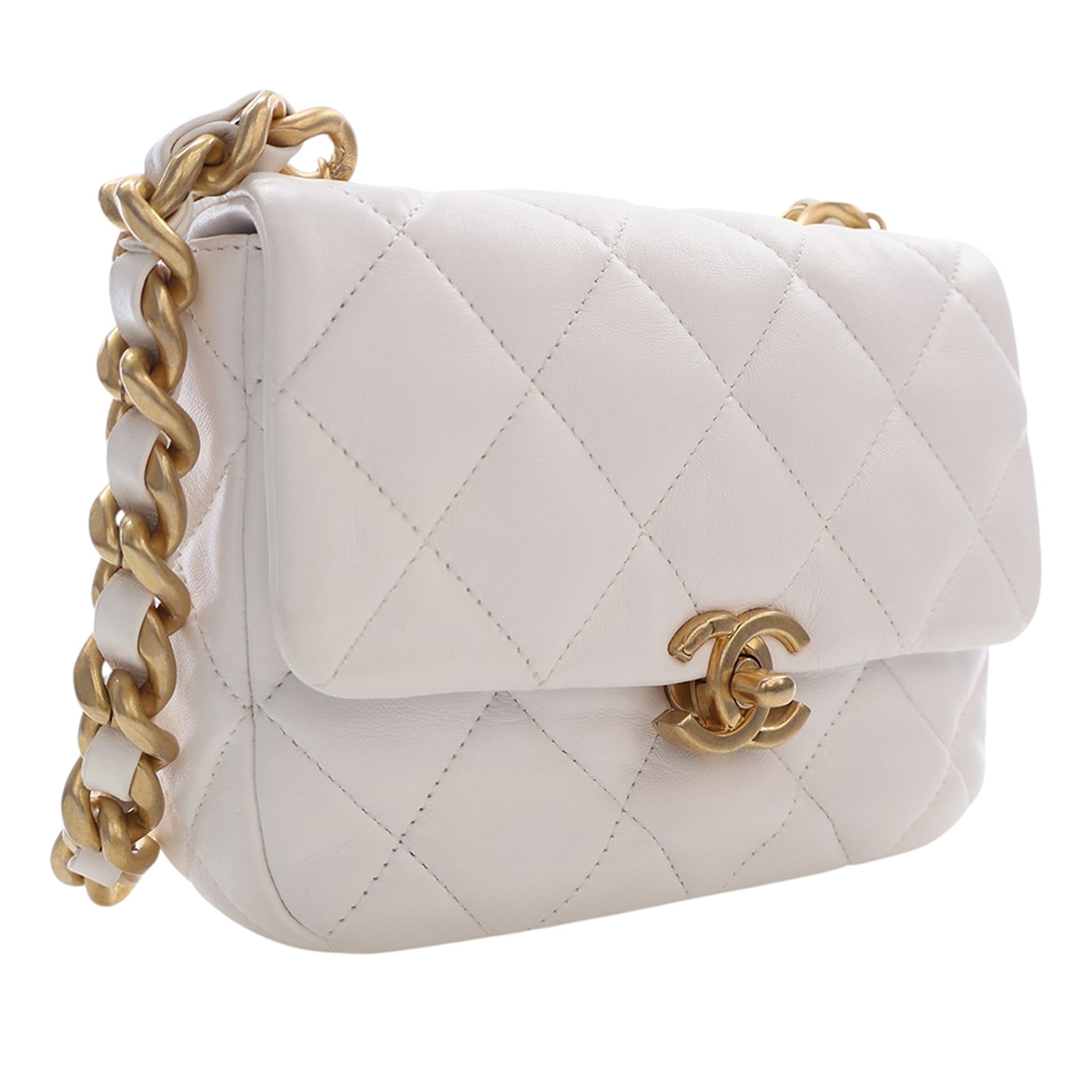 Chanel Mini Quilted Lambskin Candy Chain Flap