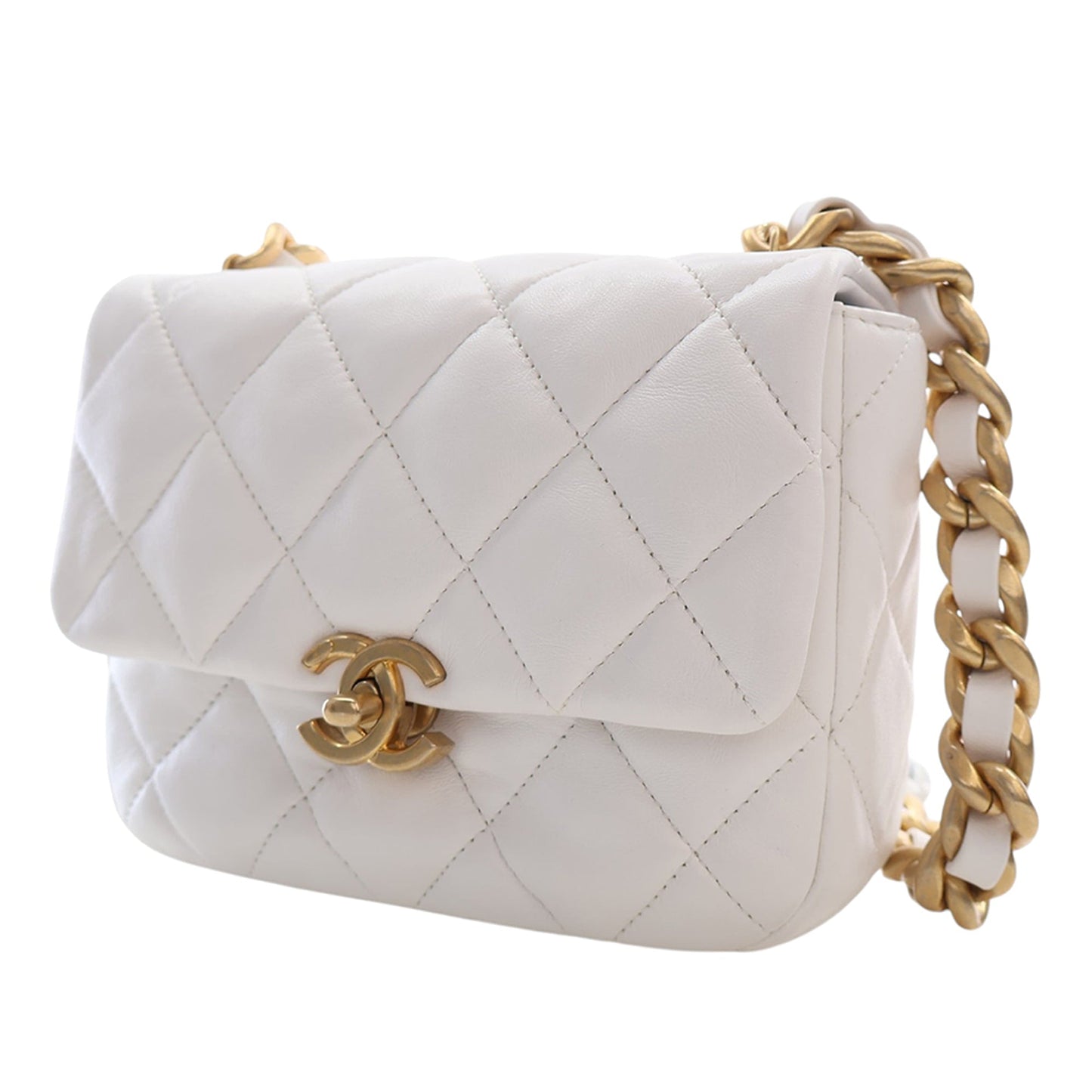 Chanel Mini Quilted Lambskin Candy Chain Flap