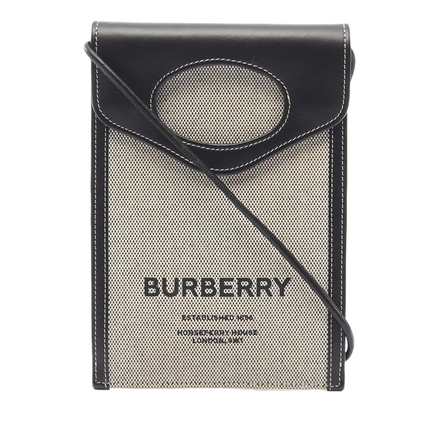 Burberry Canvas Horseferry Print Crossbody