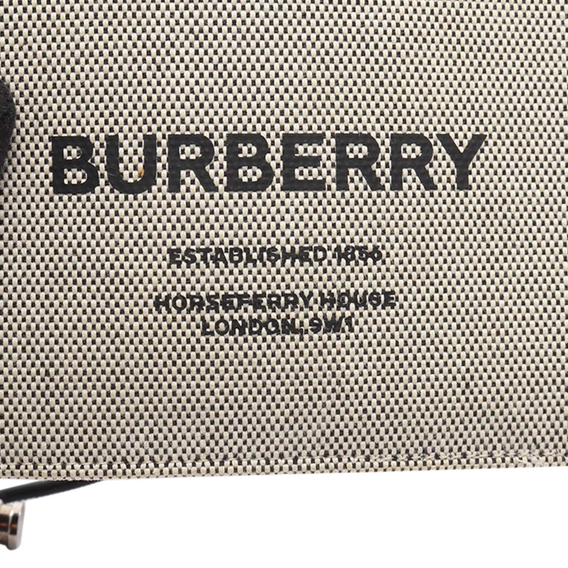 Burberry Canvas Horseferry Print Crossbody