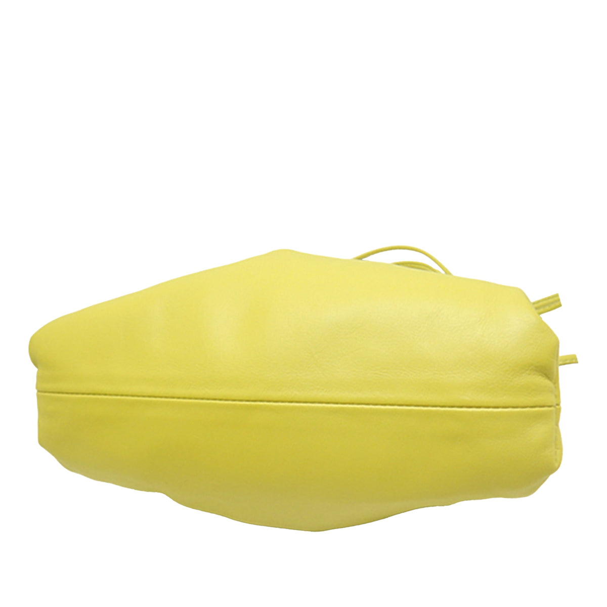 Bottega Veneta Lambskin The Mini Pouch Crossbody — Yellow