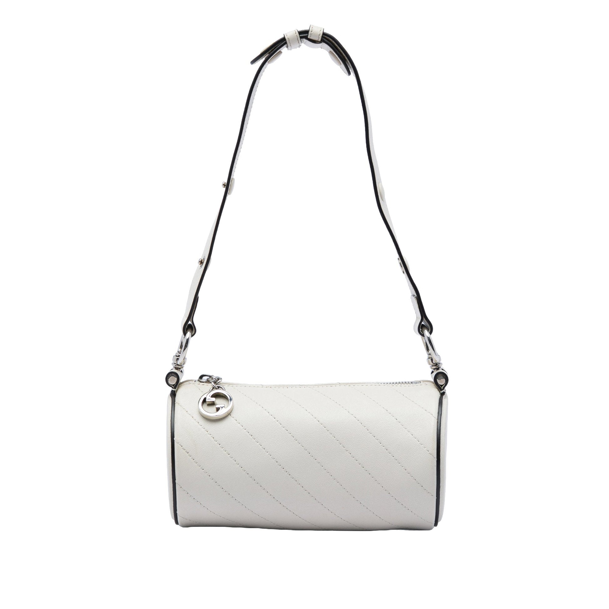 Gucci Mini Calfskin Blondie Barrel Shoulder Bag