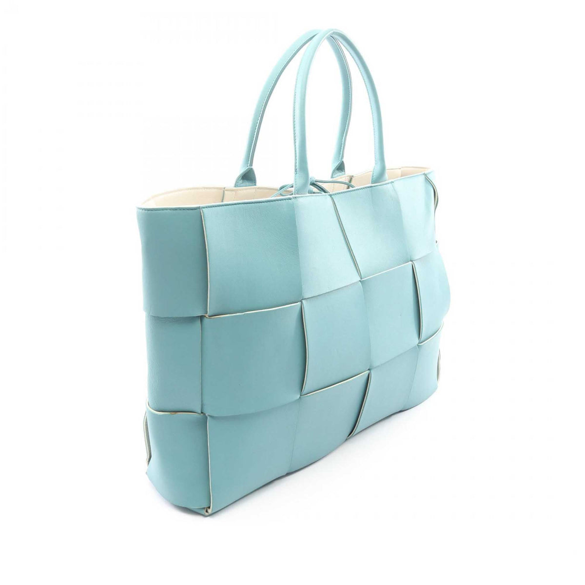 Bottega Veneta Large Leather Intrecciato The Arco Tote