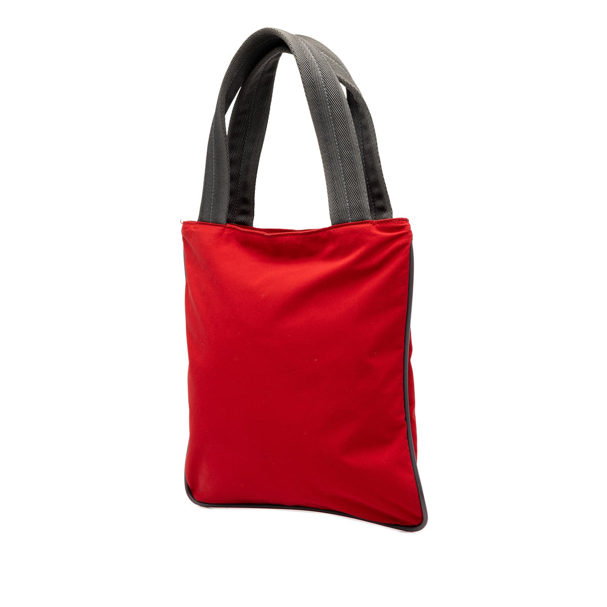 Prada Tessuto Sport Tote — Red