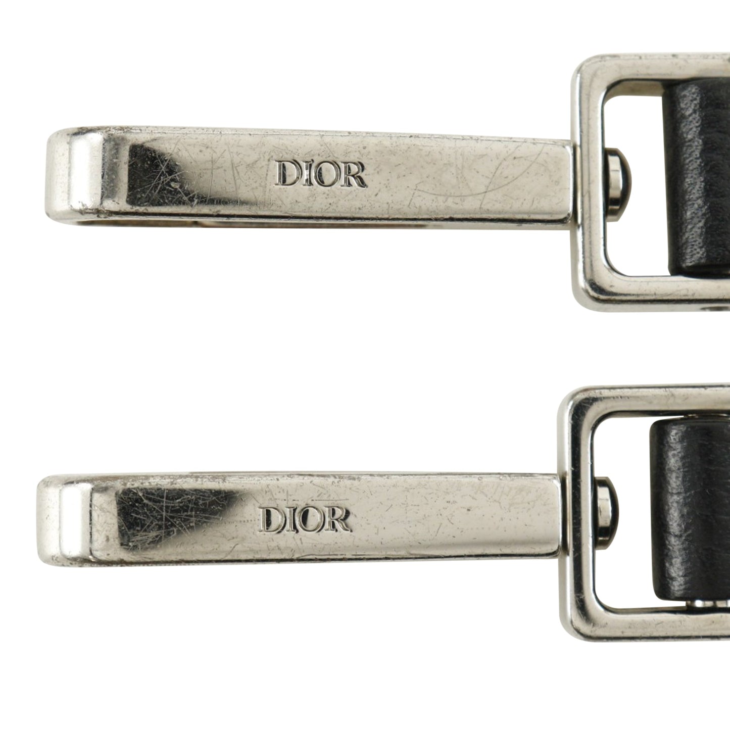 Dior Mini Grained Calfskin Saddle Tote