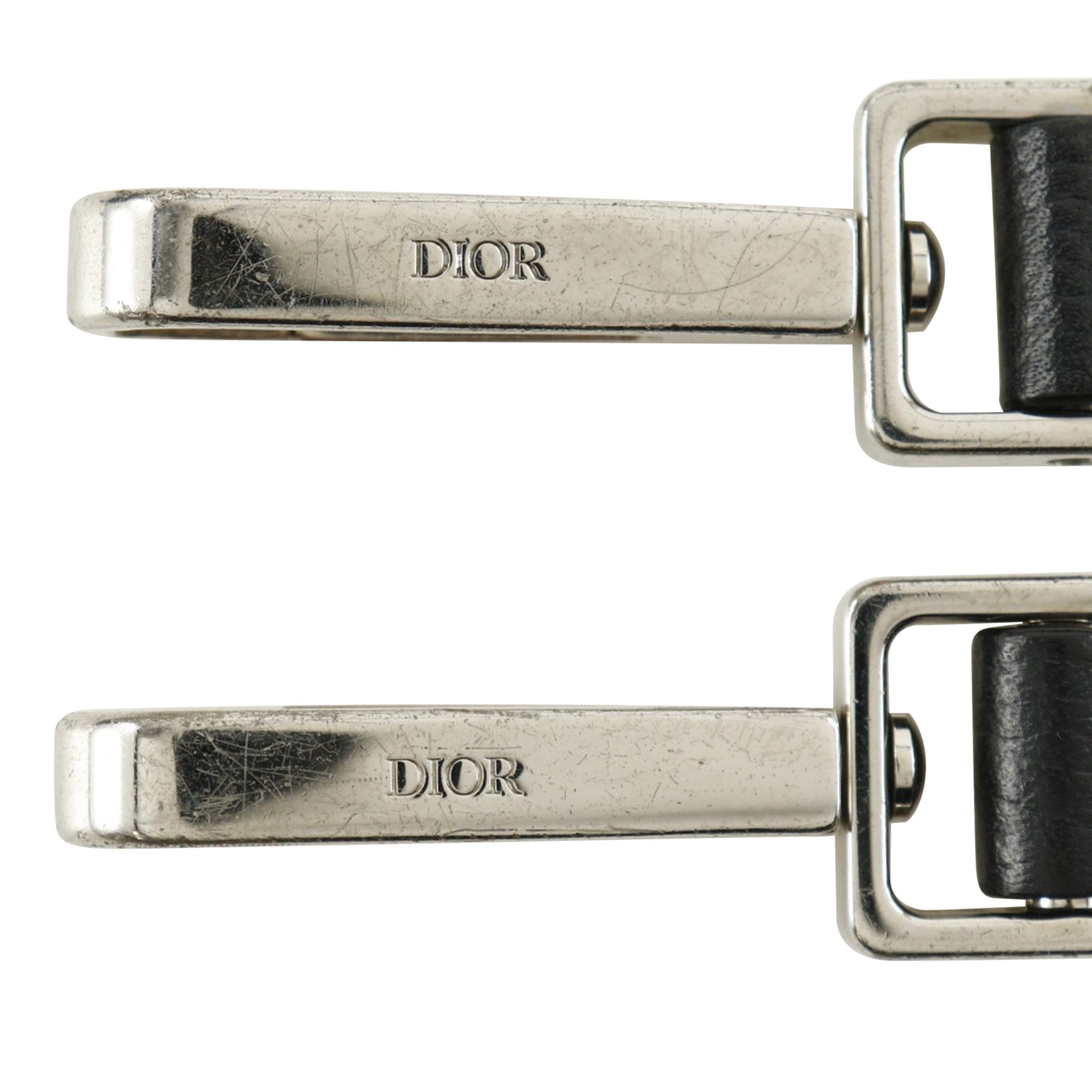 Dior Mini Grained Calfskin Saddle Tote
