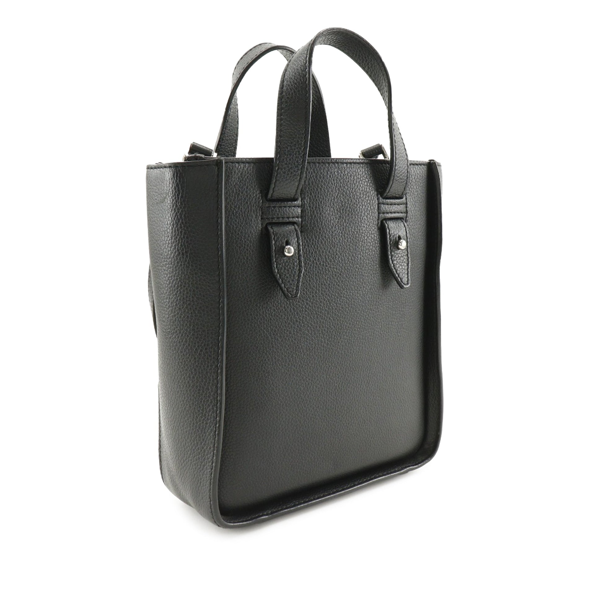 Dior Mini Grained Calfskin Saddle Tote