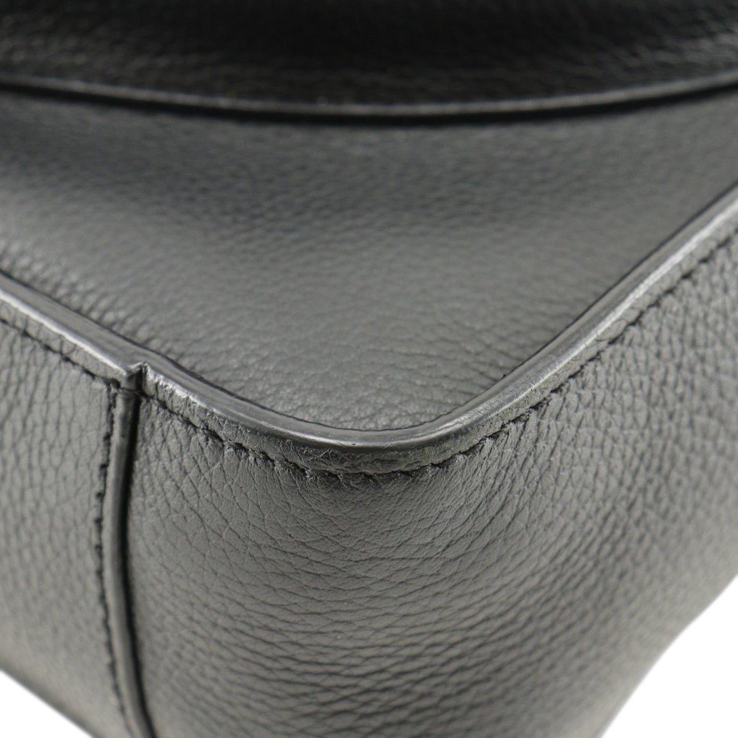 Dior Mini Grained Calfskin Saddle Tote