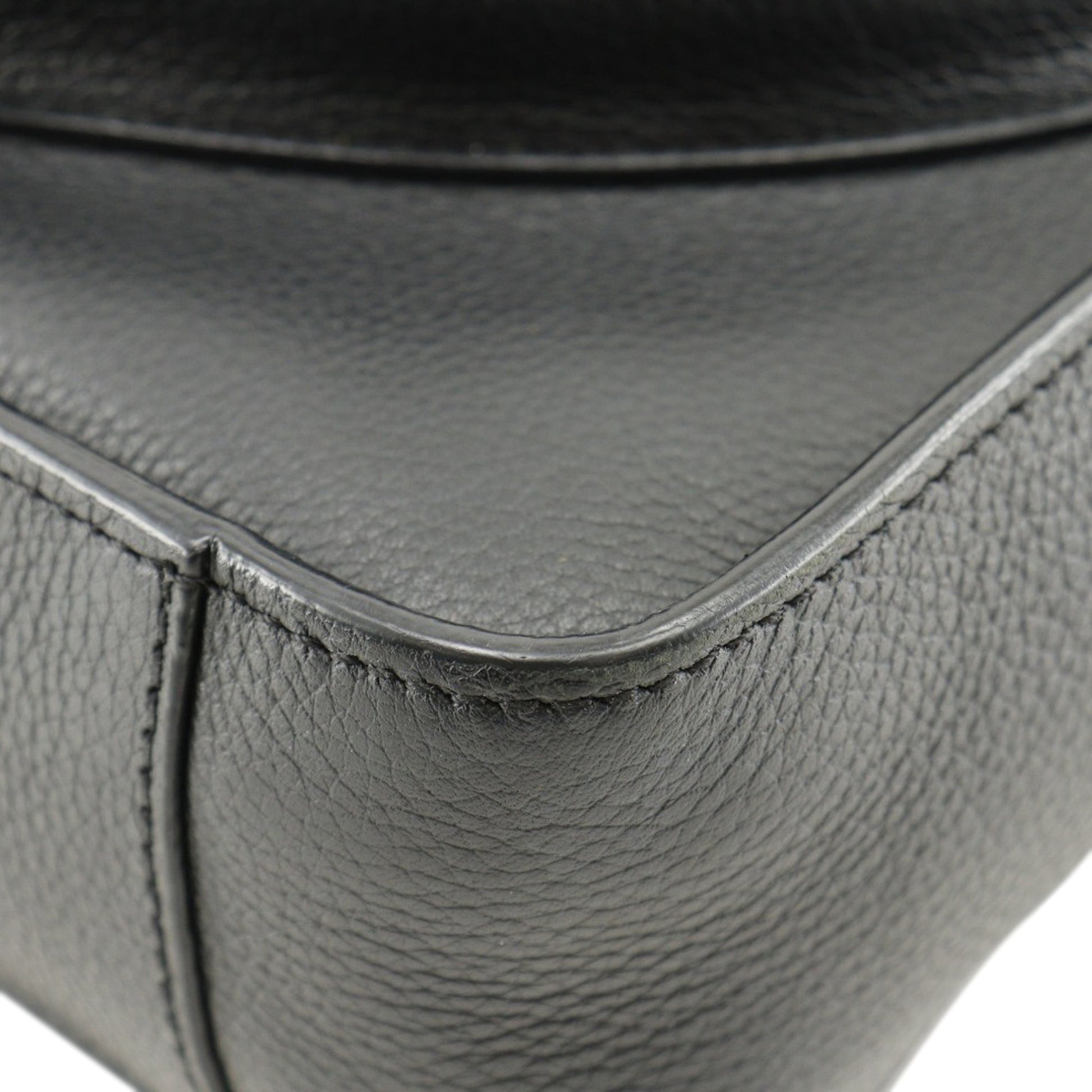Dior Mini Grained Calfskin Saddle Tote
