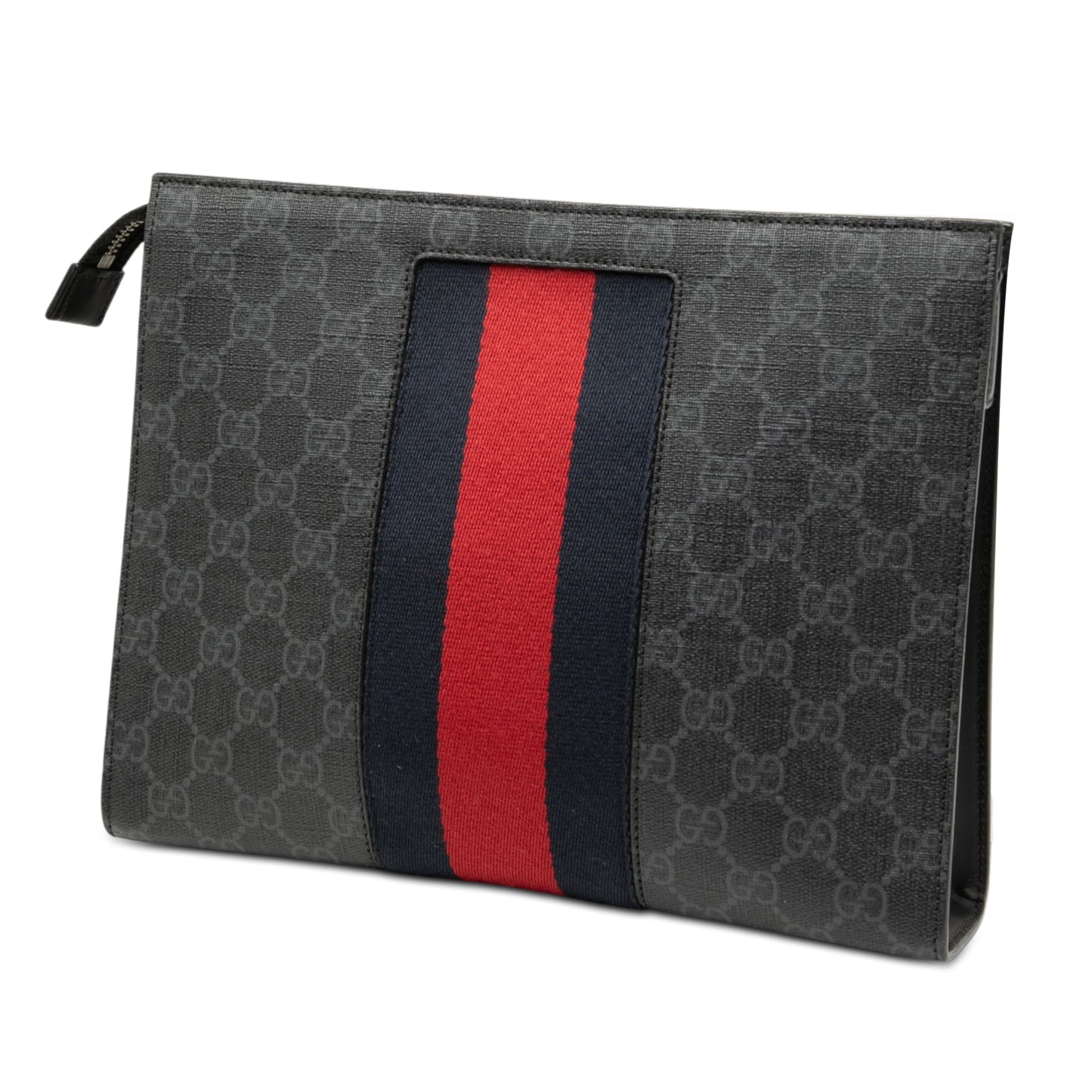 Gucci GG Supreme Web Clutch