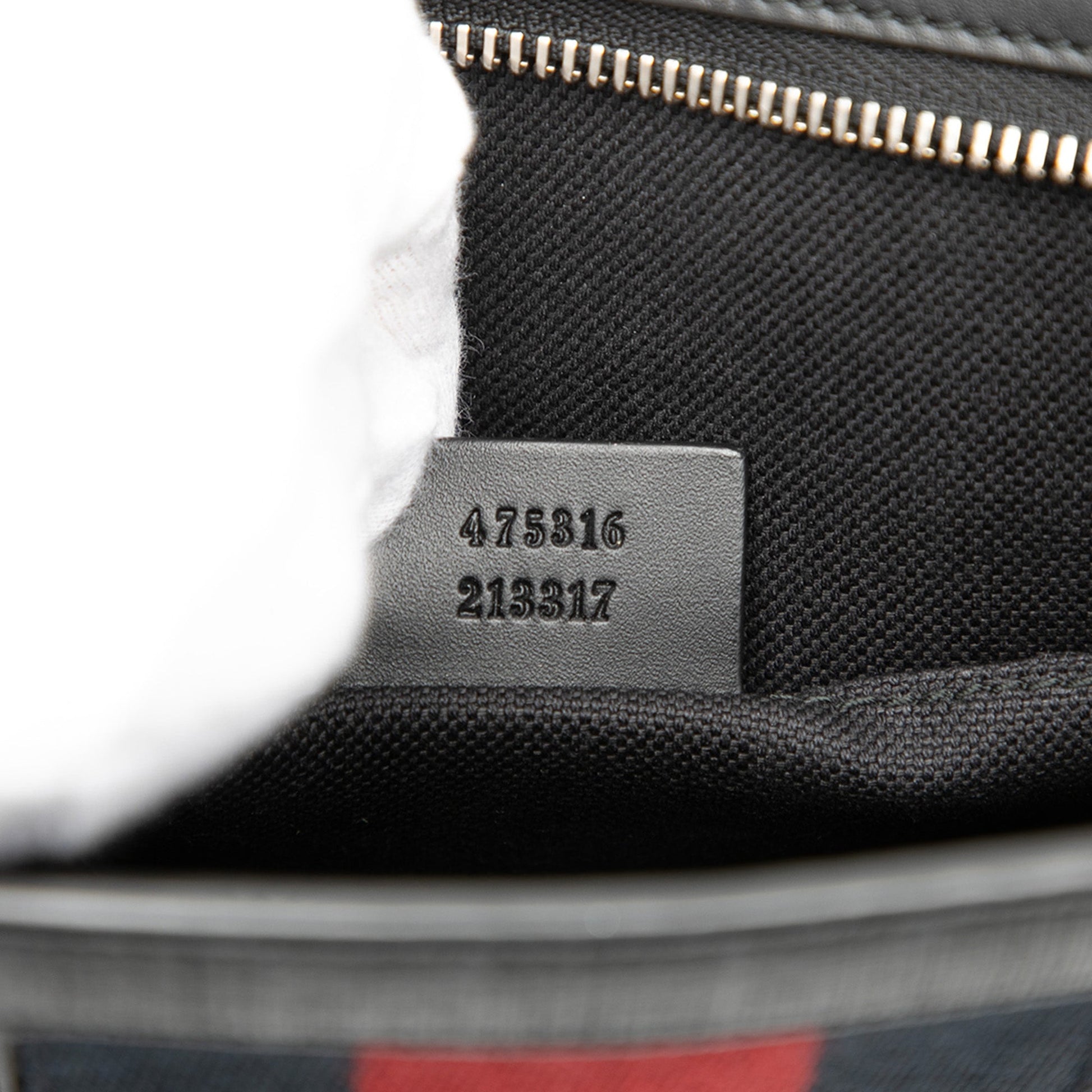 Gucci GG Supreme Web Clutch