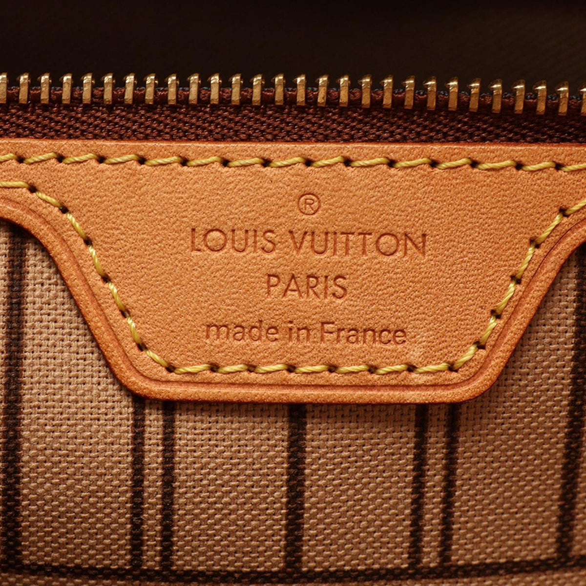 Louis Vuitton Monogram Neverfull Inside Out MM — Brown