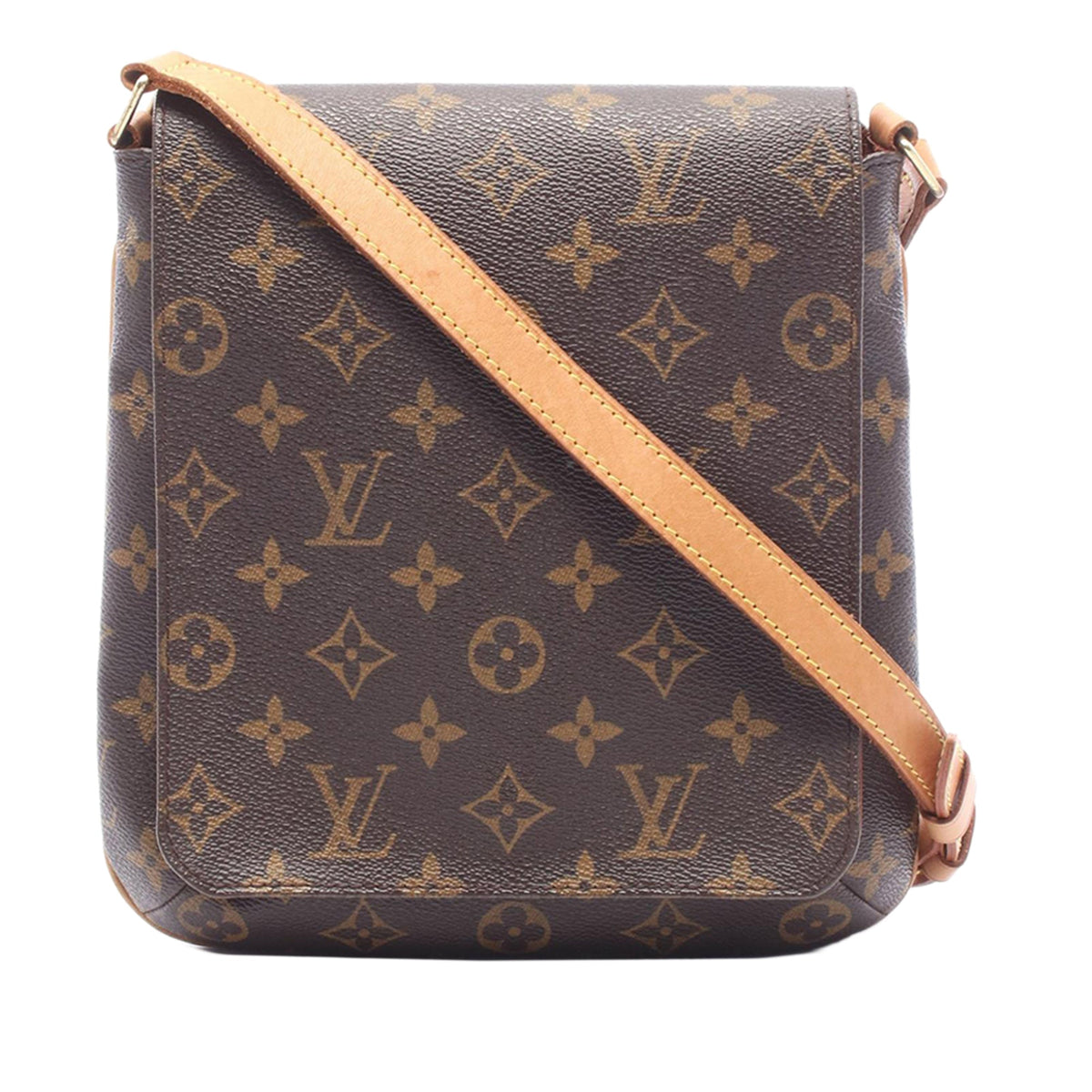 Louis Vuitton Monogram Musette Salsa PM Long Strap — Brown