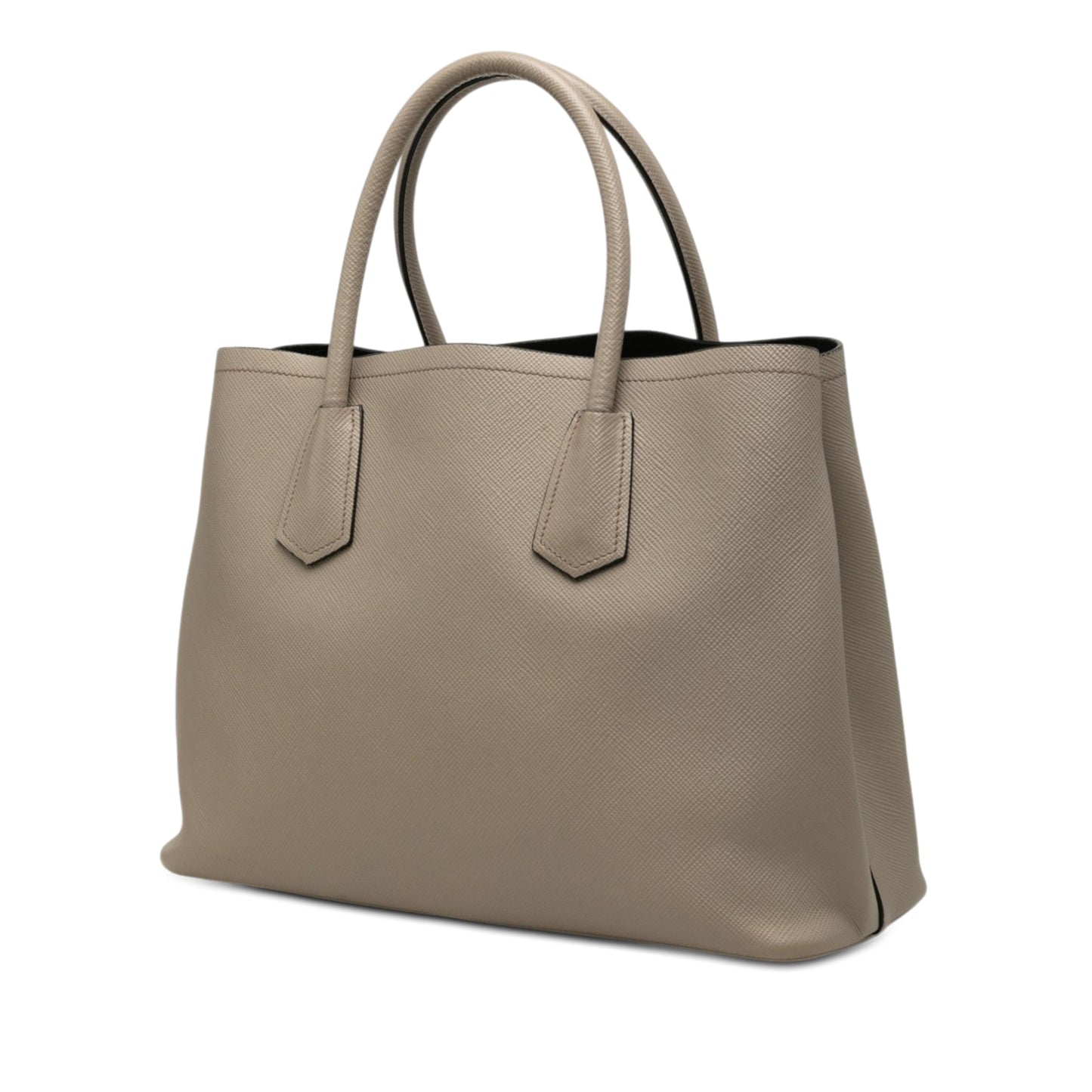 Prada Medium Saffiano Cuir Double Satchel