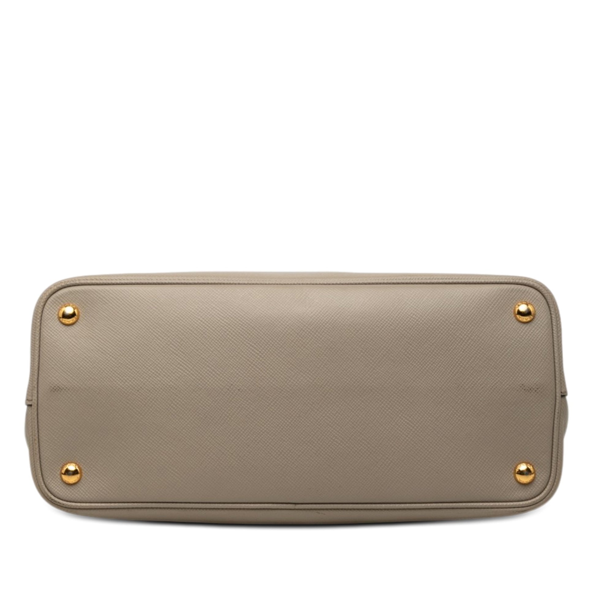 Prada Medium Saffiano Cuir Double Satchel