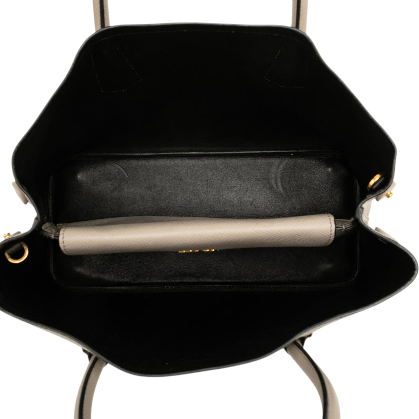 Prada Medium Saffiano Cuir Double Satchel