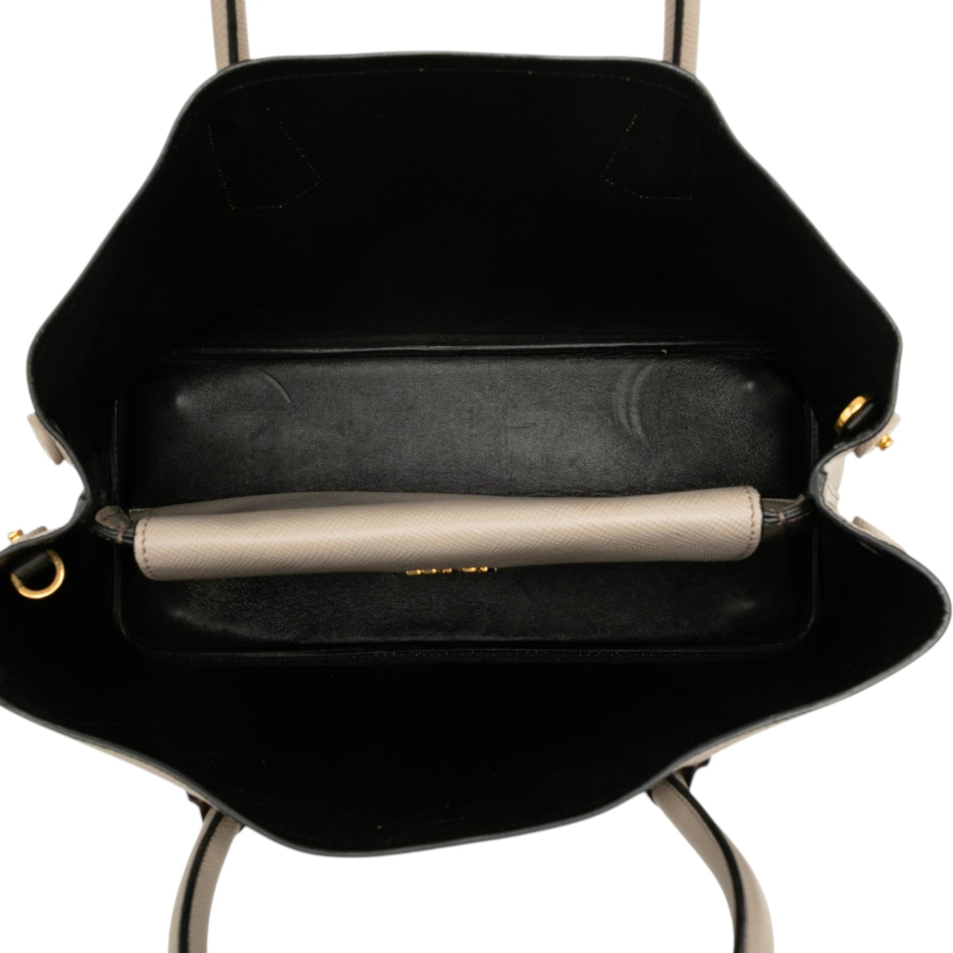 Prada Medium Saffiano Cuir Double Satchel