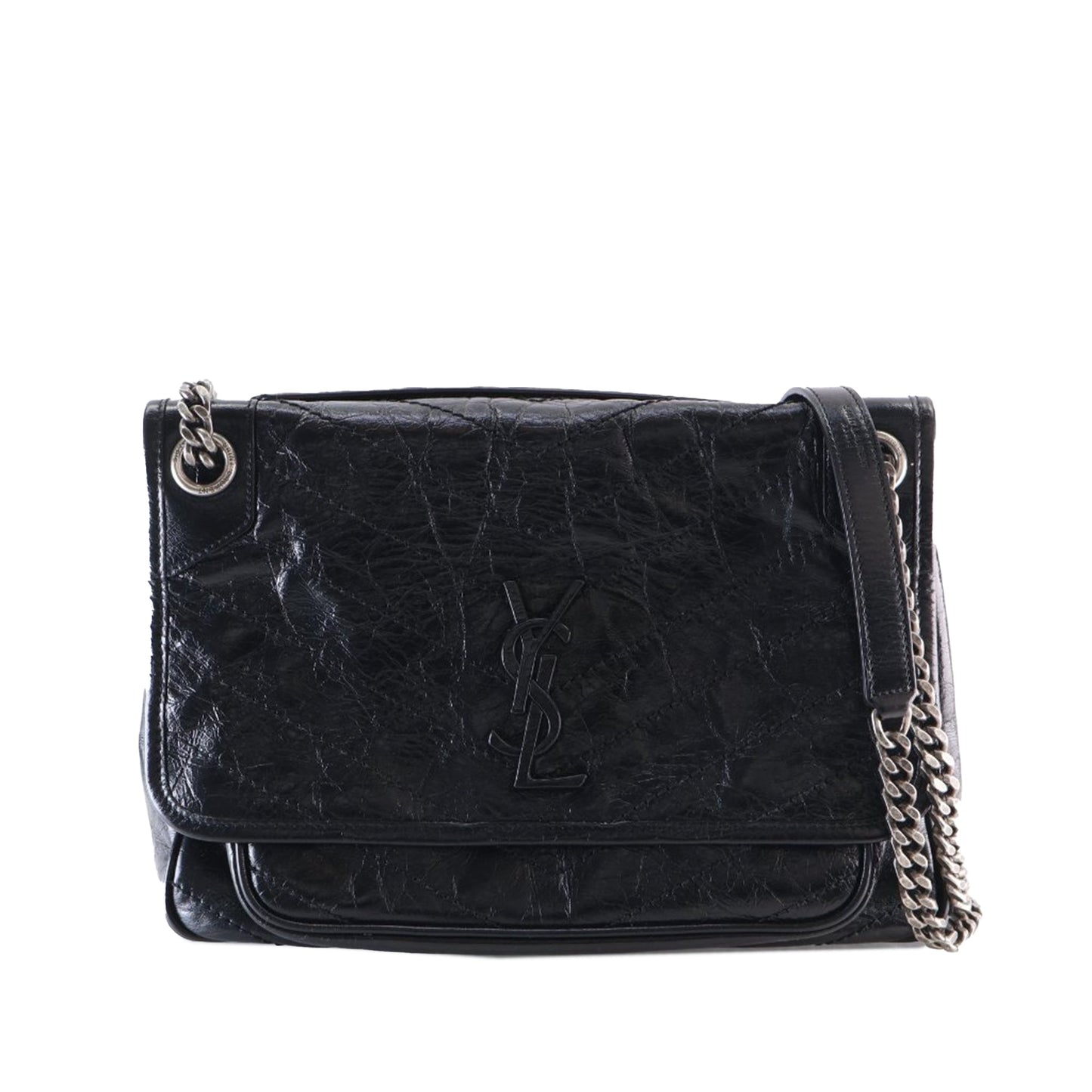Medium Crinkled Calfskin Niki