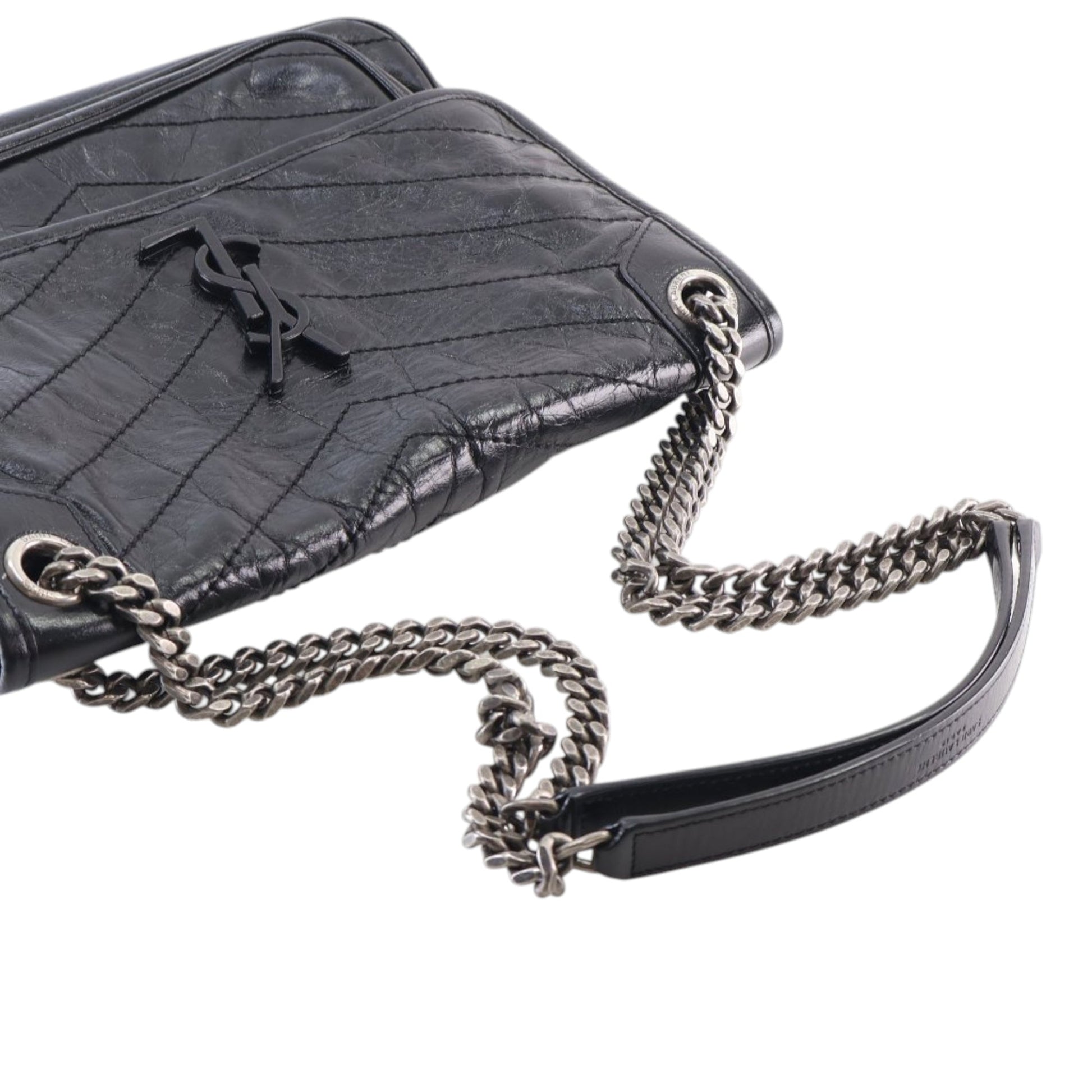 Medium Crinkled Calfskin Niki