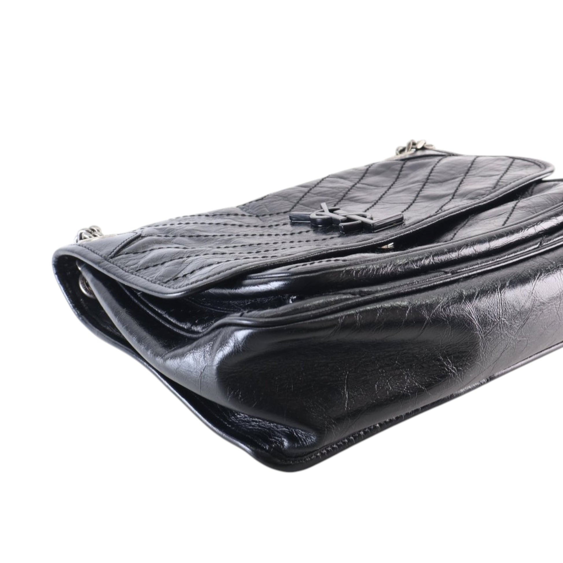 Medium Crinkled Calfskin Niki