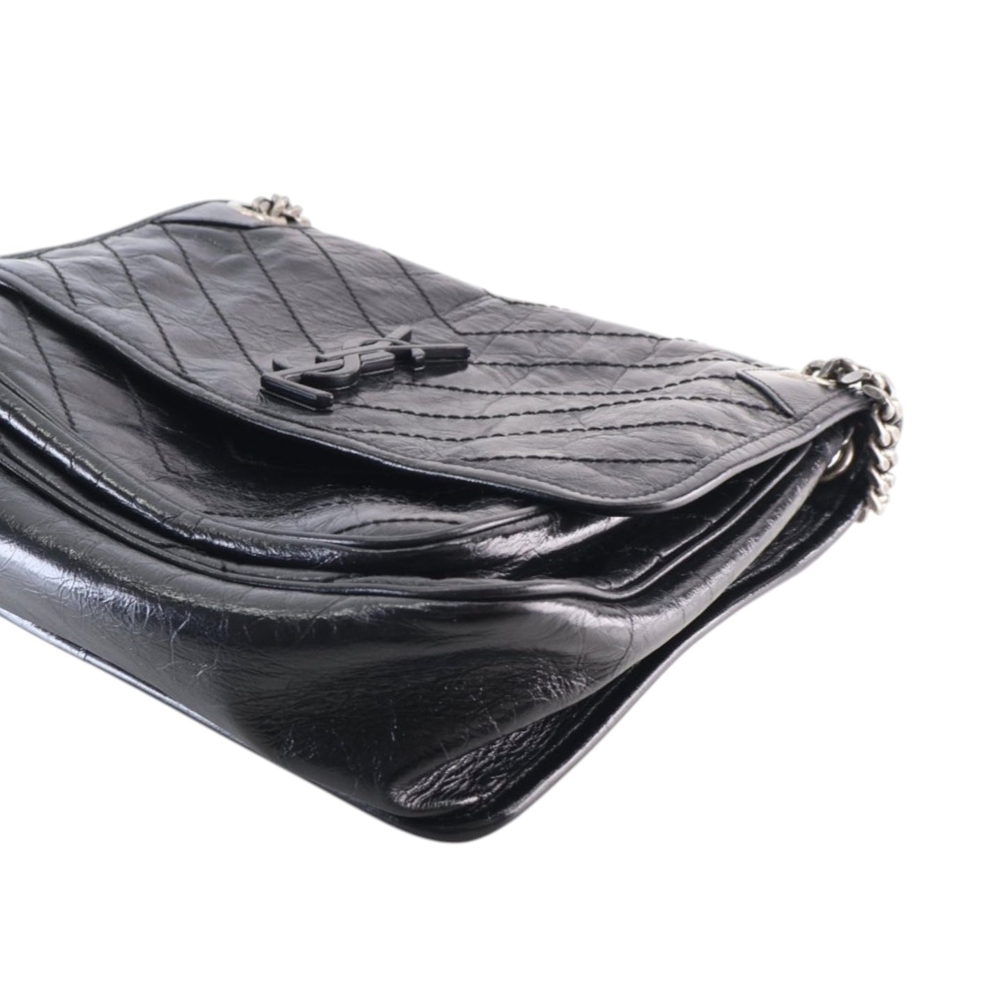 Medium Crinkled Calfskin Niki