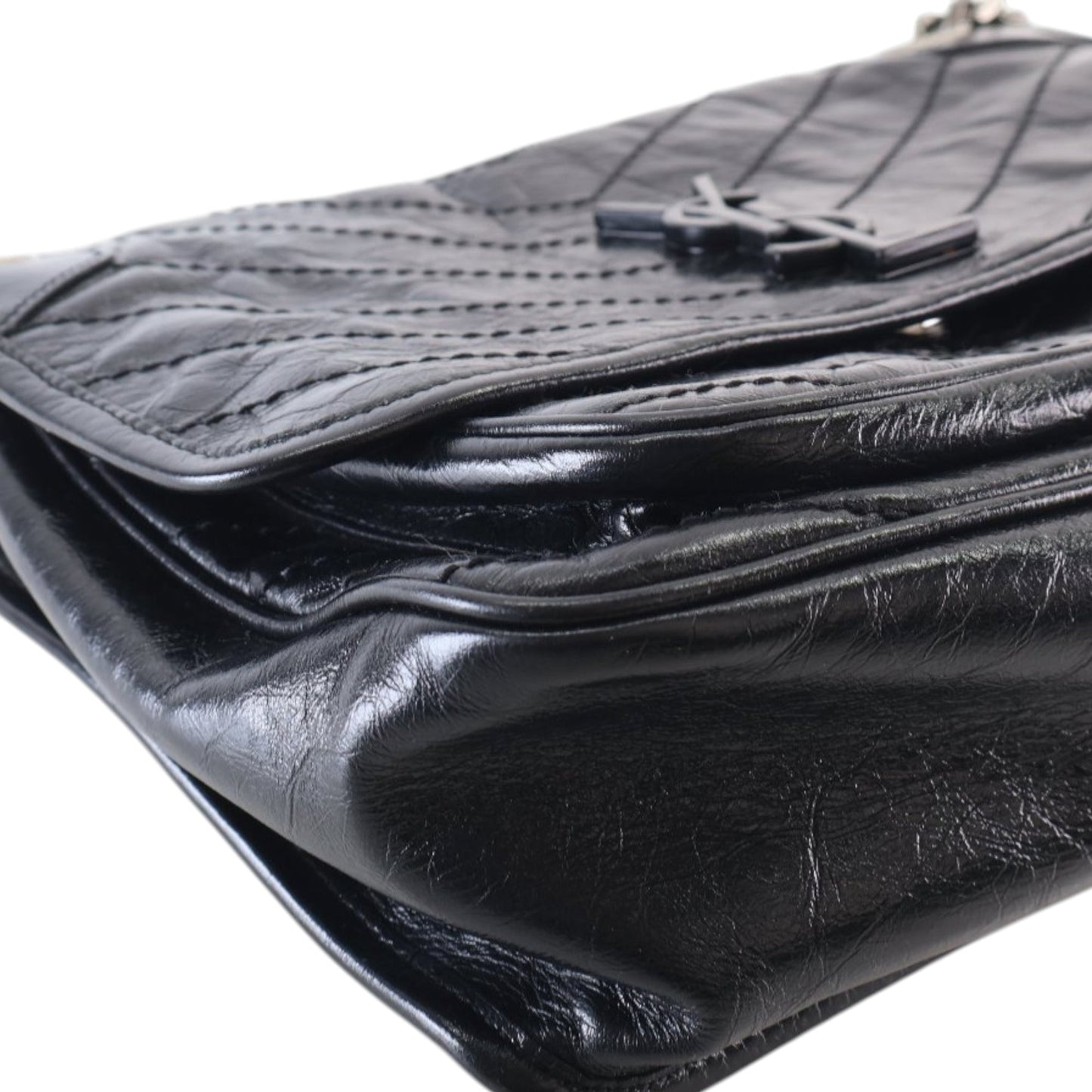 Medium Crinkled Calfskin Niki