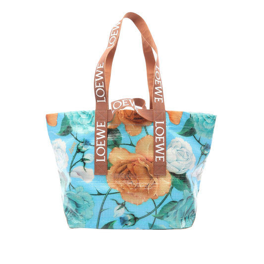 LOEWE x Paulas Ibiza Recycled Coated Canvas Fold Shopper Tote