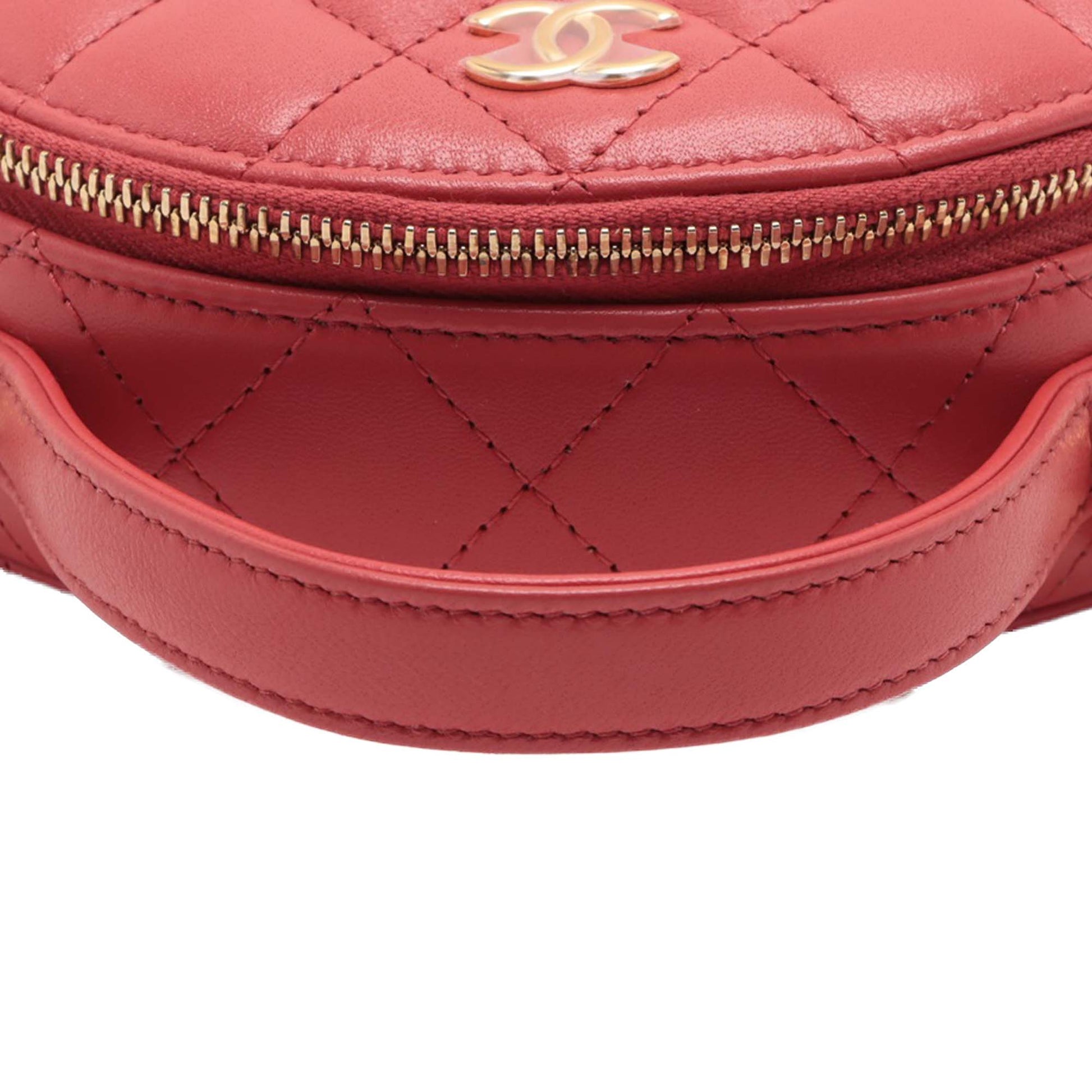 Chanel Quilted Lambskin Chic Riviera Top Handle Vanity Case