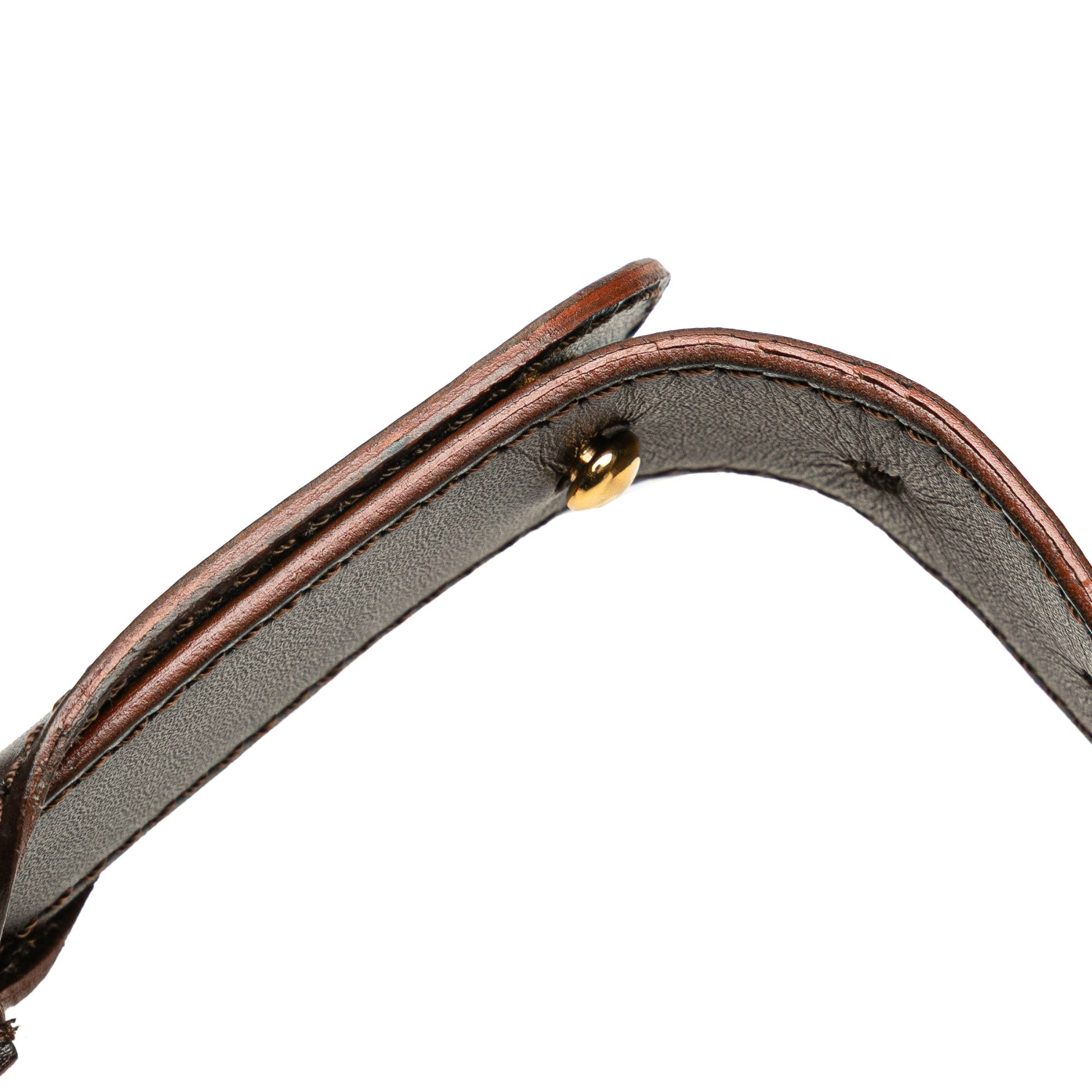 Celine C Macadam Canvas Shoulder Bag
