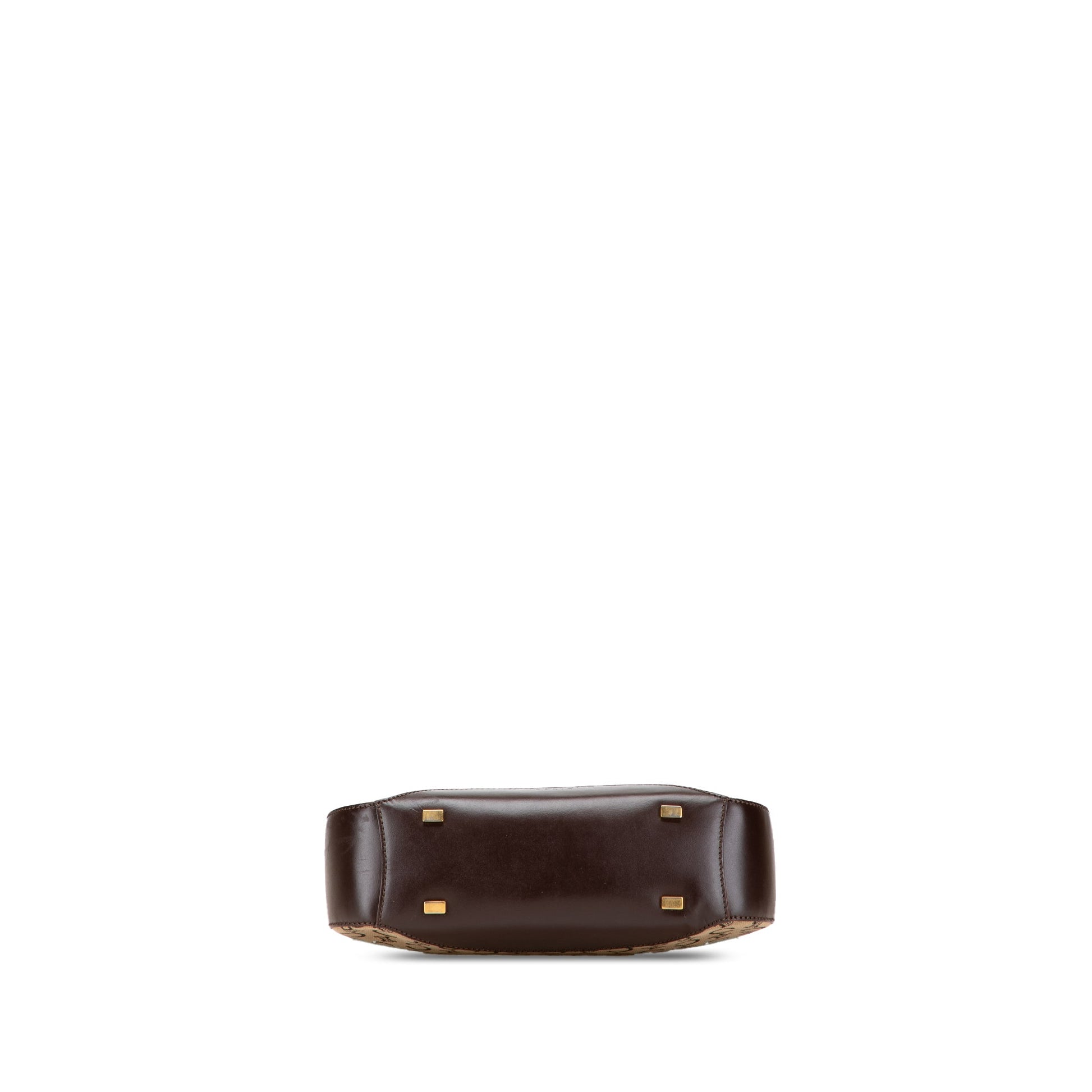 Celine C Macadam Canvas Shoulder Bag