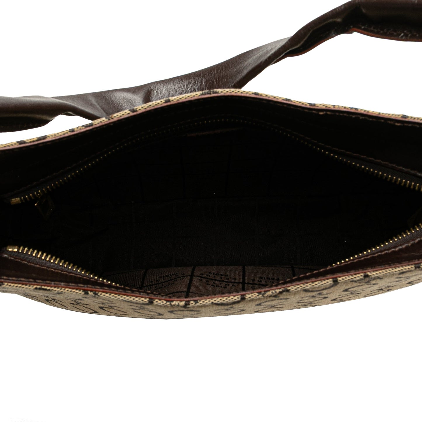 Celine C Macadam Canvas Shoulder Bag