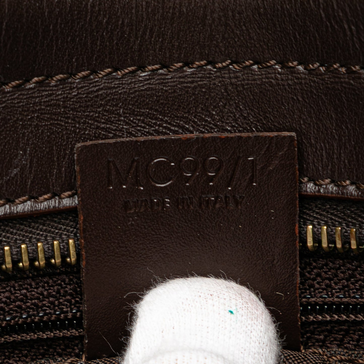 Celine C Macadam Canvas Shoulder Bag