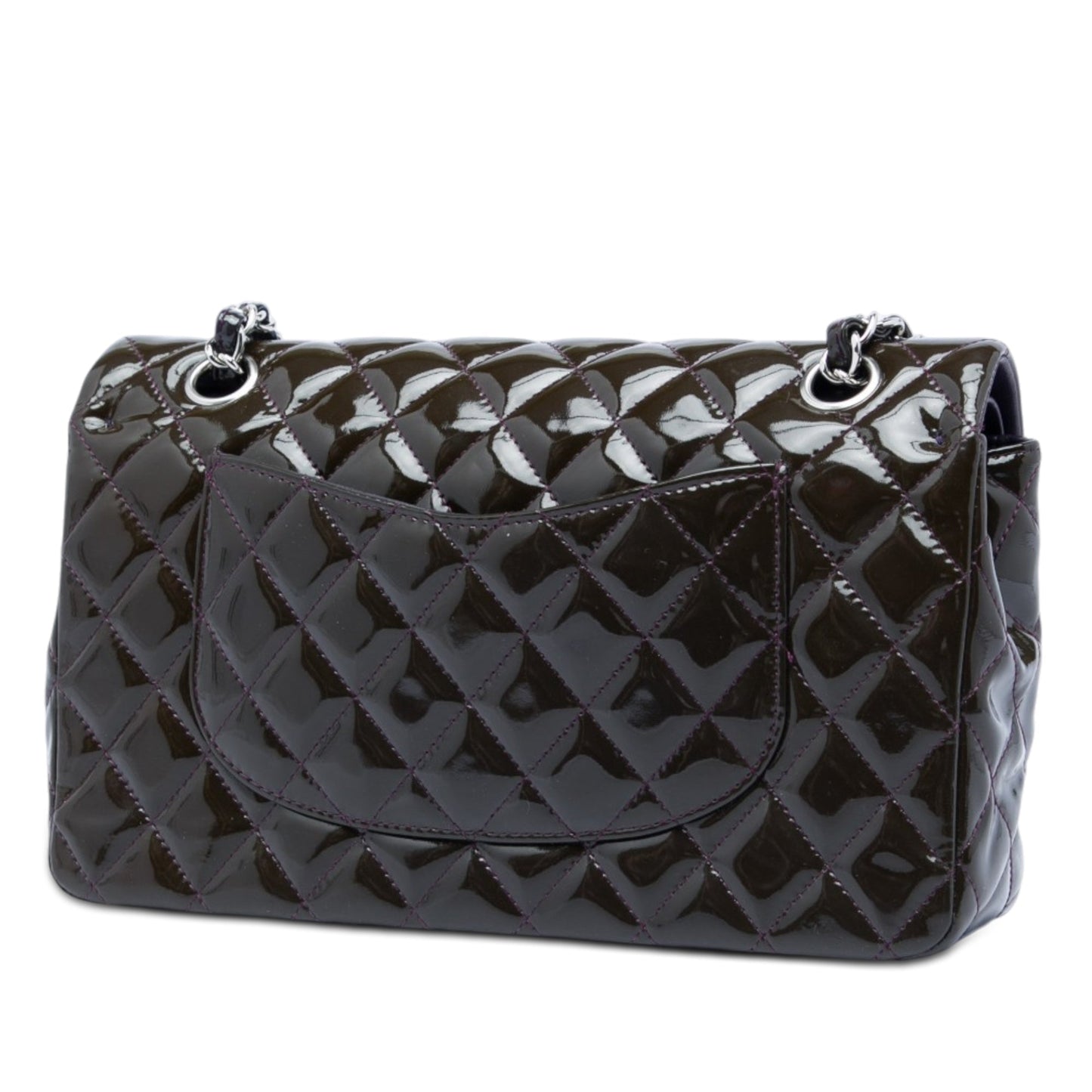 Chanel Medium Classic Patent Double Flap