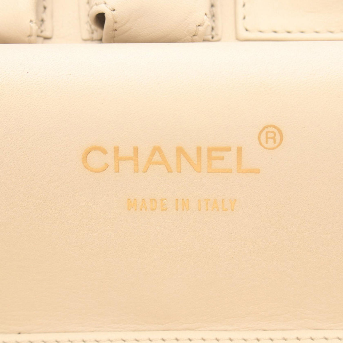 Chanel Wild Stitch Canvas Vanity Bag